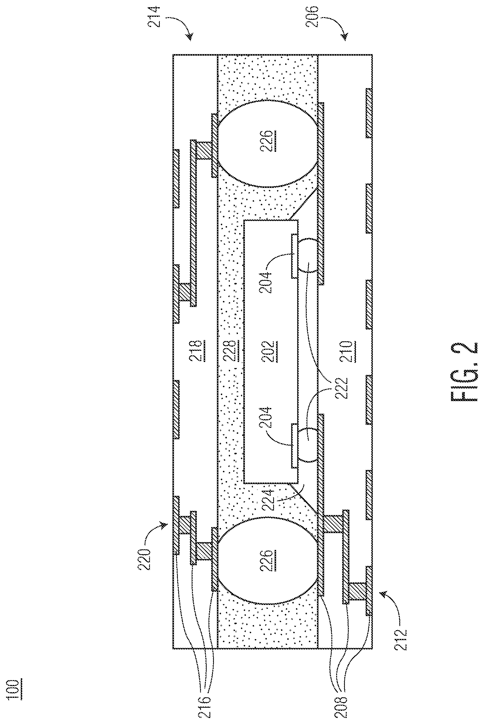 Patent US12588535 Figure 2 – Semiconductor device having dismantlable structure and method therefor