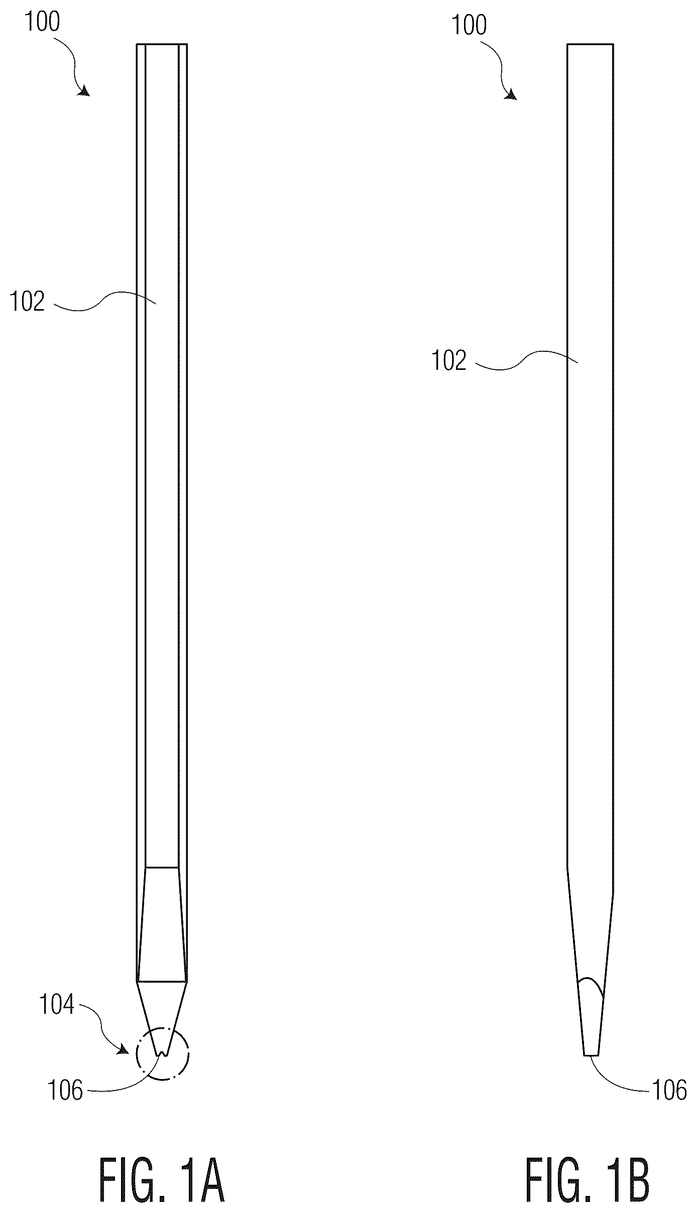 Patent US12588536 Figure 1 – Wedge bonding tools and methods of forming wire bonds