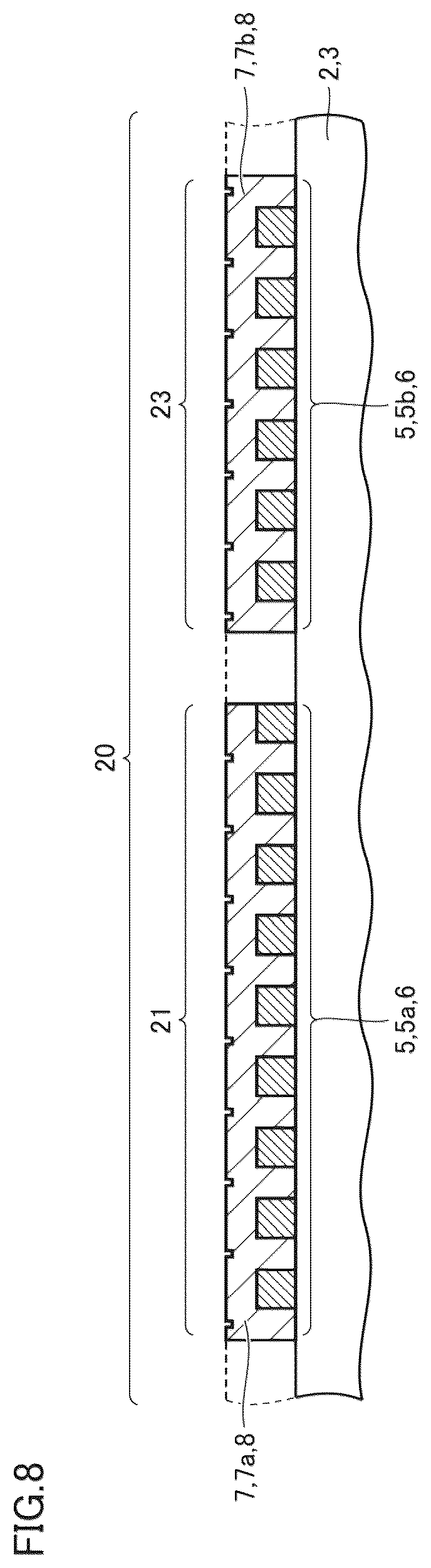 Patent US12588539 Figure 5 – Semiconductor device, method for manufacturing same, and electric power converter