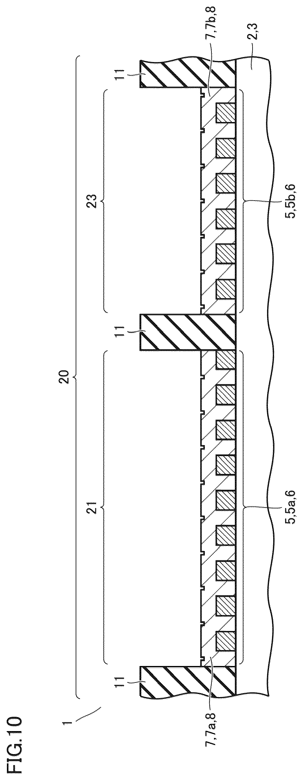 Patent US12588539 Figure 7 – Semiconductor device, method for manufacturing same, and electric power converter