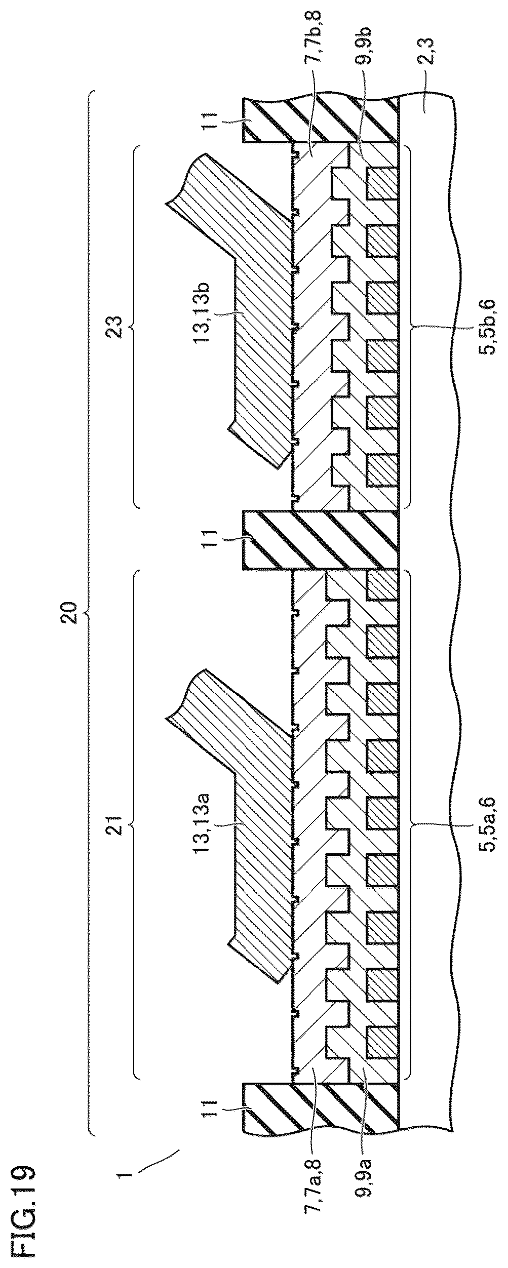 Patent US12588539 Figure 13 – Semiconductor device, method for manufacturing same, and electric power converter