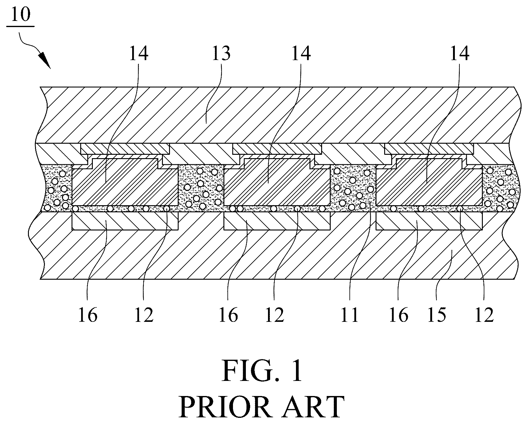 Patent US12588541 — Flip chip bonding method and chip used therein — Figure 1