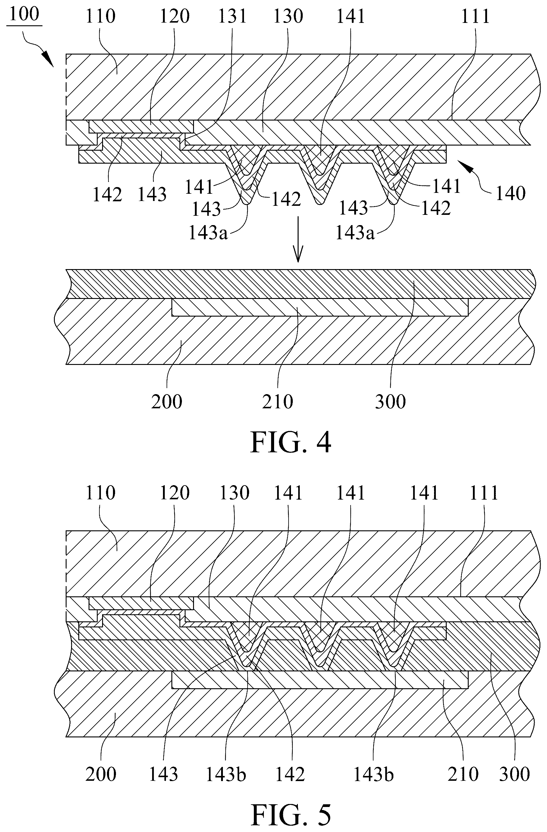 Patent US12588541 Figure 4 – Flip chip bonding method and chip used therein