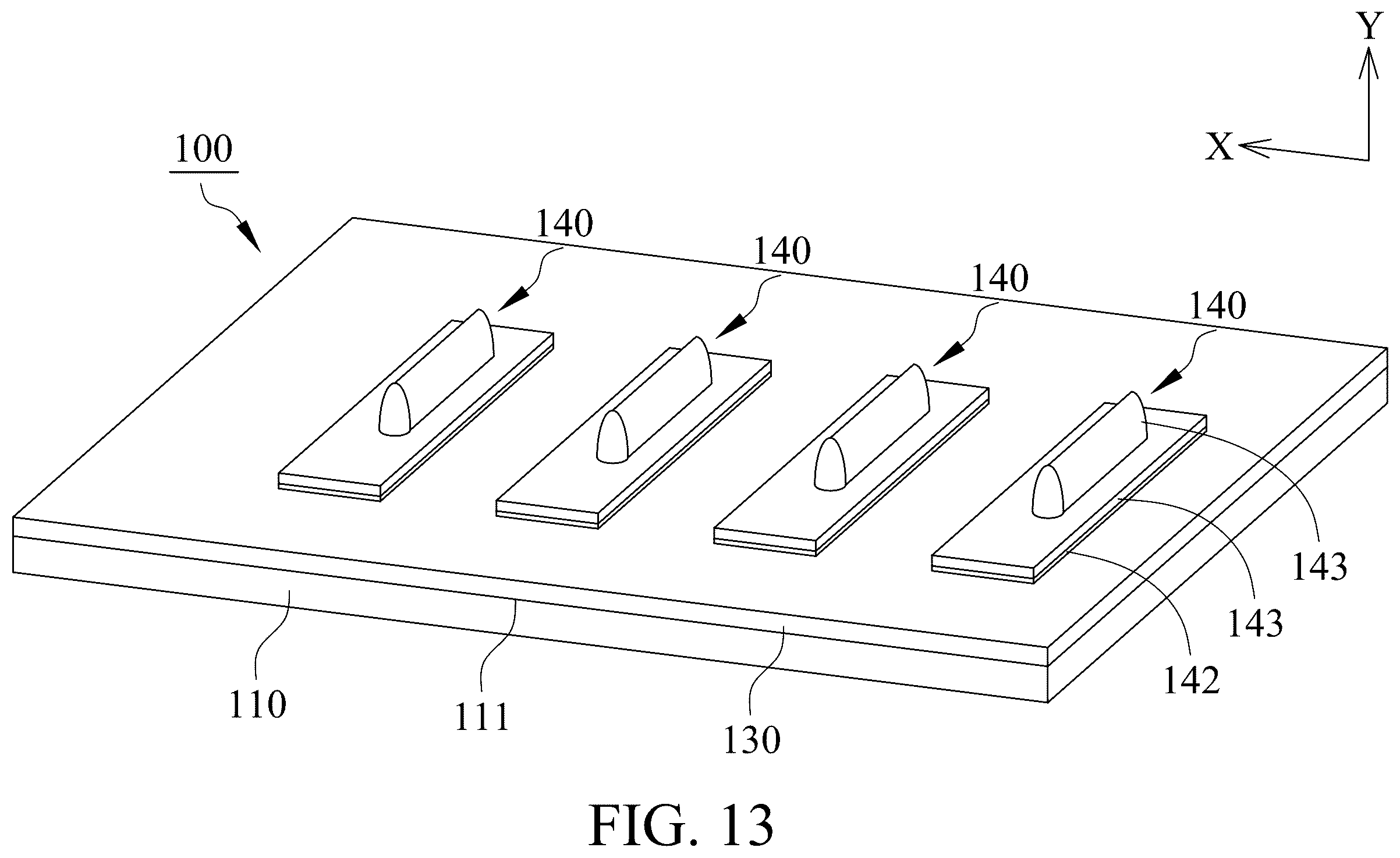 Patent US12588541 Figure 12 – Flip chip bonding method and chip used therein
