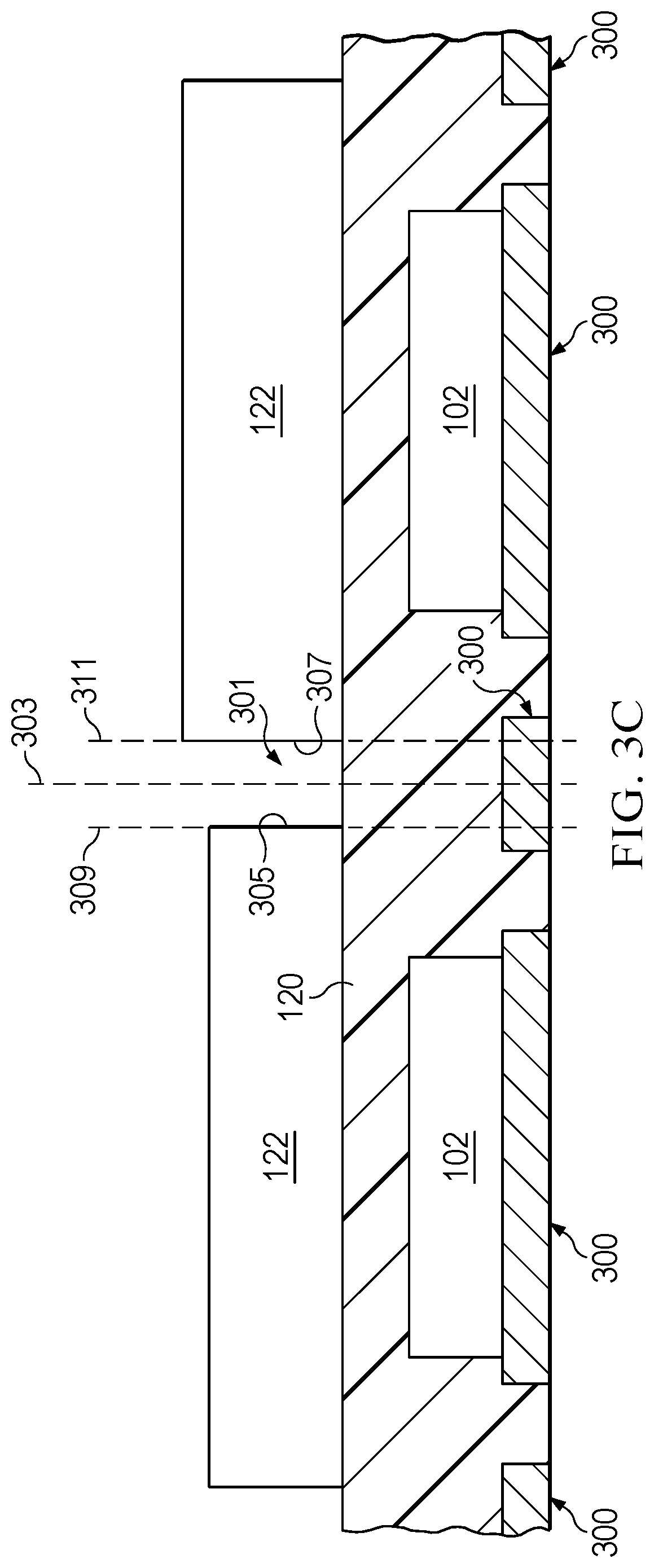 Patent US12588542 Figure 8 – Multi-tool and multi-directional package singulation