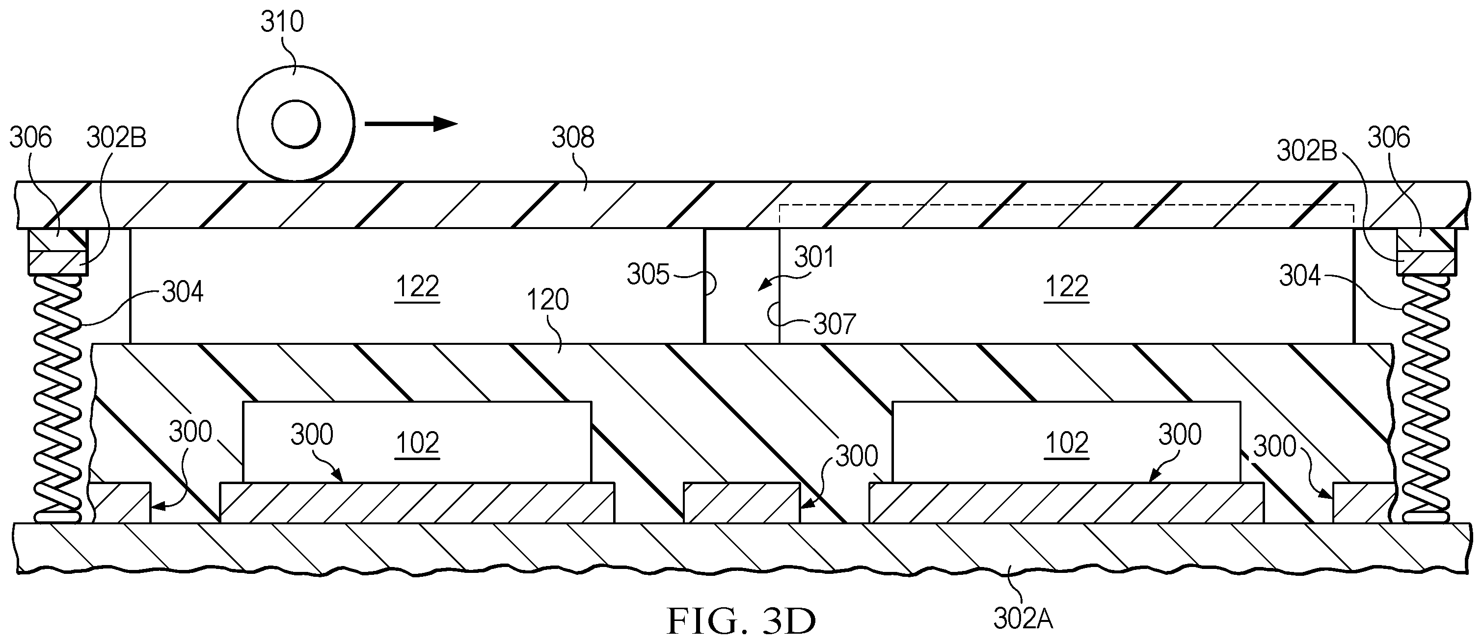 Patent US12588542 Figure 9 – Multi-tool and multi-directional package singulation