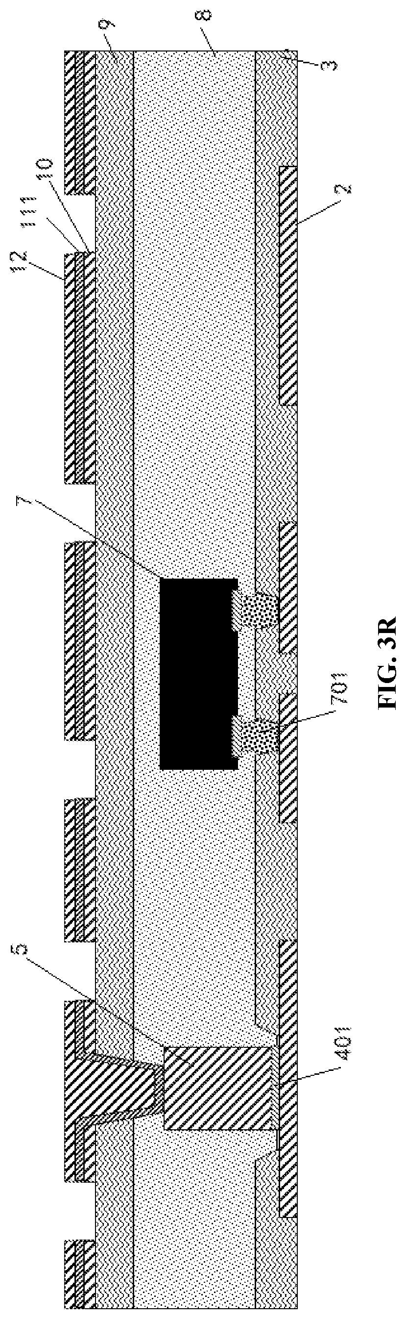 Patent US12588543 Figure 14 – Embedded flip chip package substrate and manufacturing method thereof