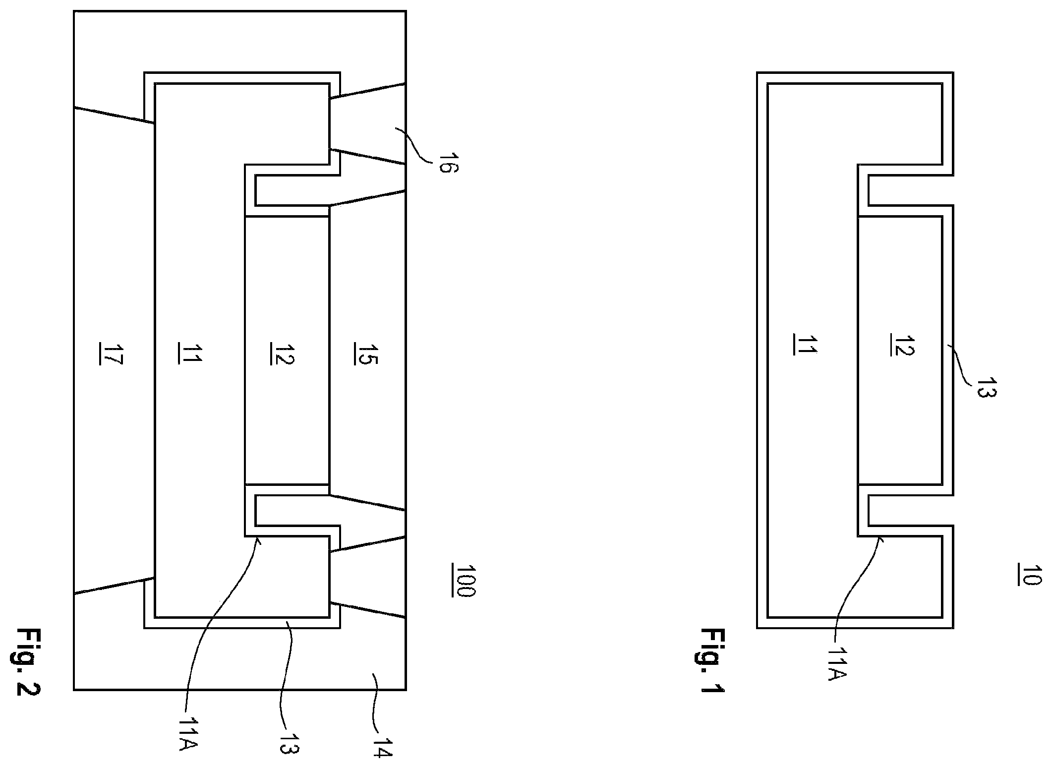 Patent US12588546 Figure 1 – Semiconductor device comprising a semiconductor die and a carrier both covered by a parylene coating