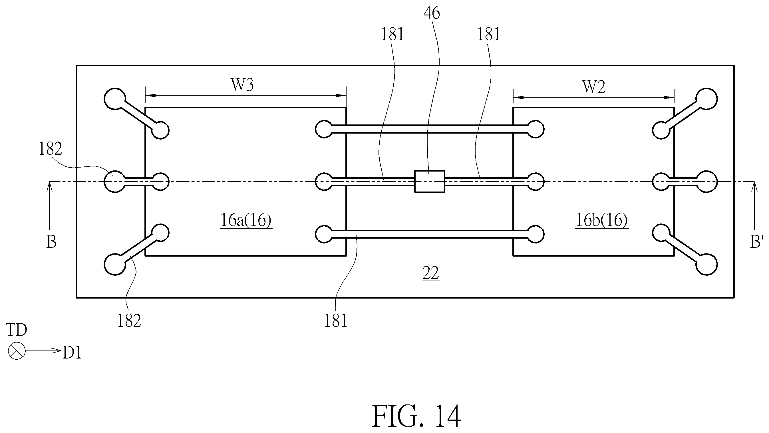 Patent US12588547 Figure 14 – Electronic device and manufacturing method thereof