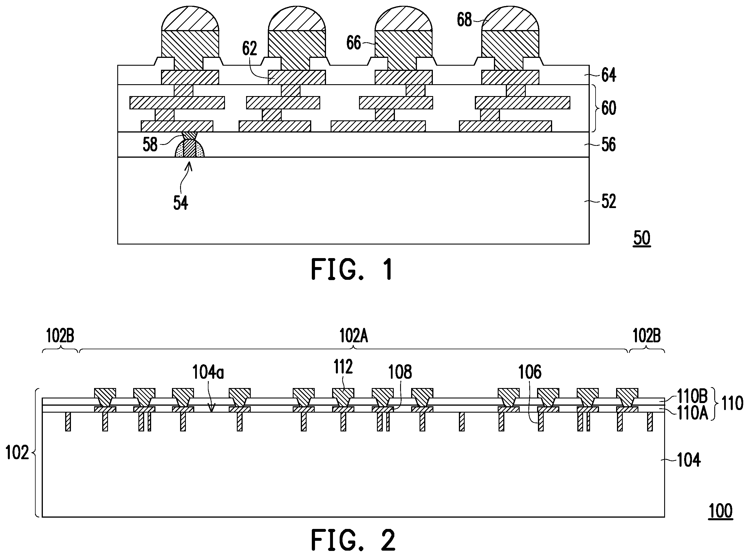Patent US12588549 Figure 1 – Integrated circuit package and method