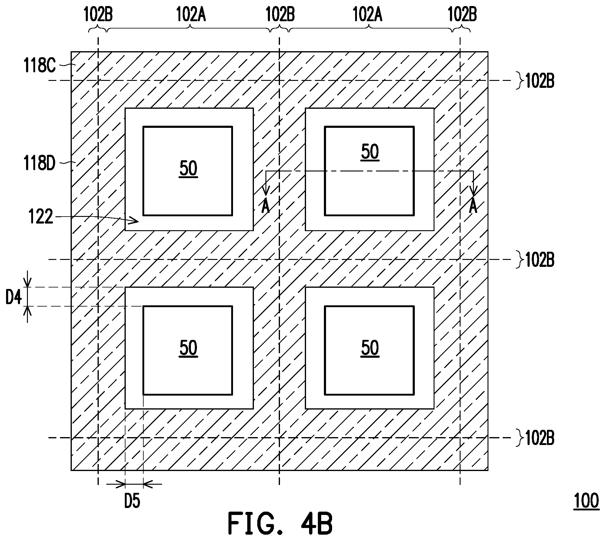 Patent US12588549 Figure 4 – Integrated circuit package and method