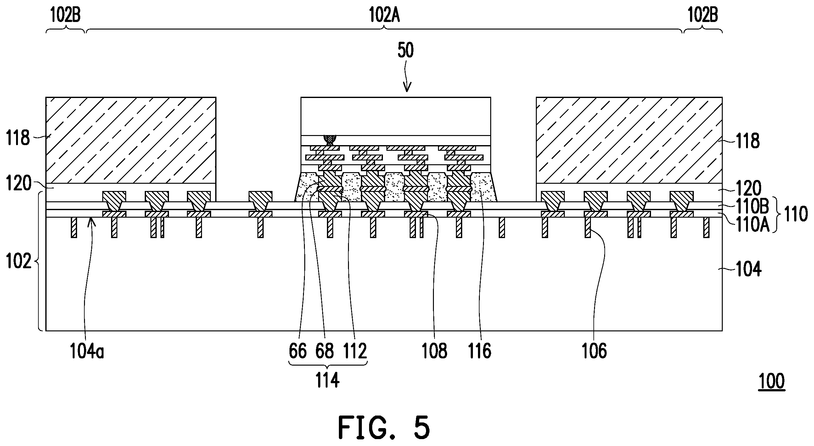 Patent US12588549 Figure 6 – Integrated circuit package and method
