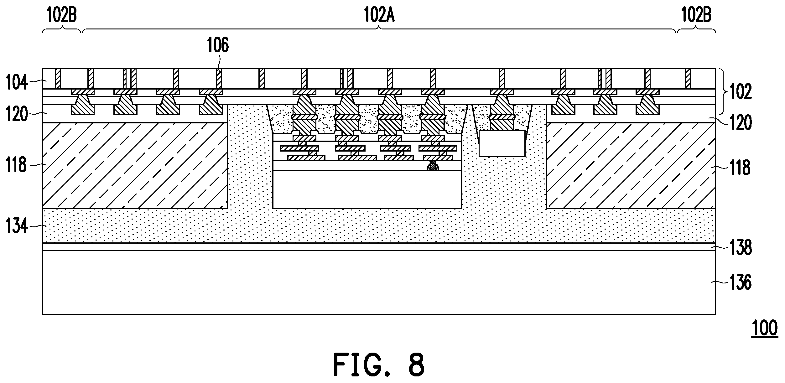 Patent US12588549 Figure 9 – Integrated circuit package and method