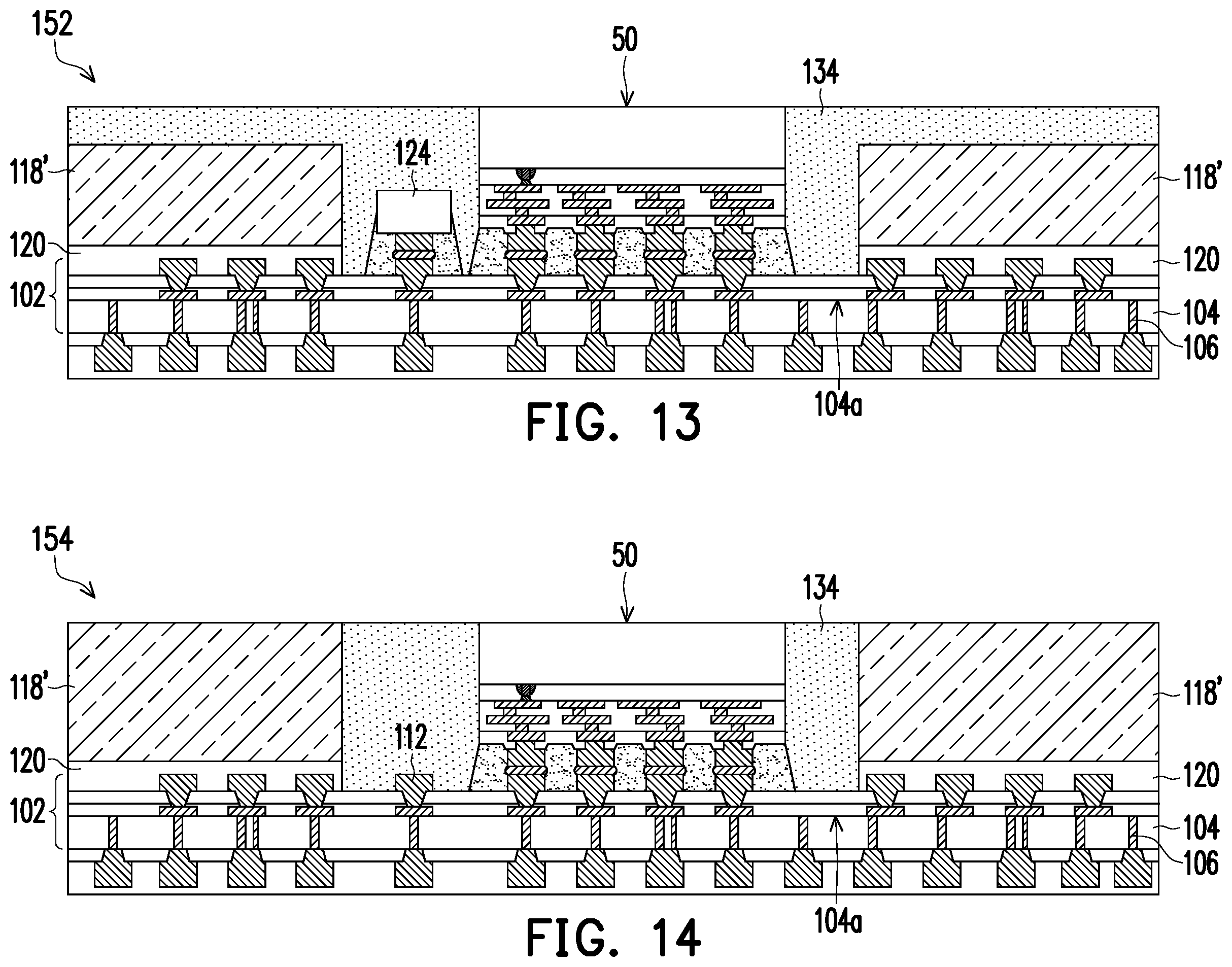 Patent US12588549 Figure 14 – Integrated circuit package and method
