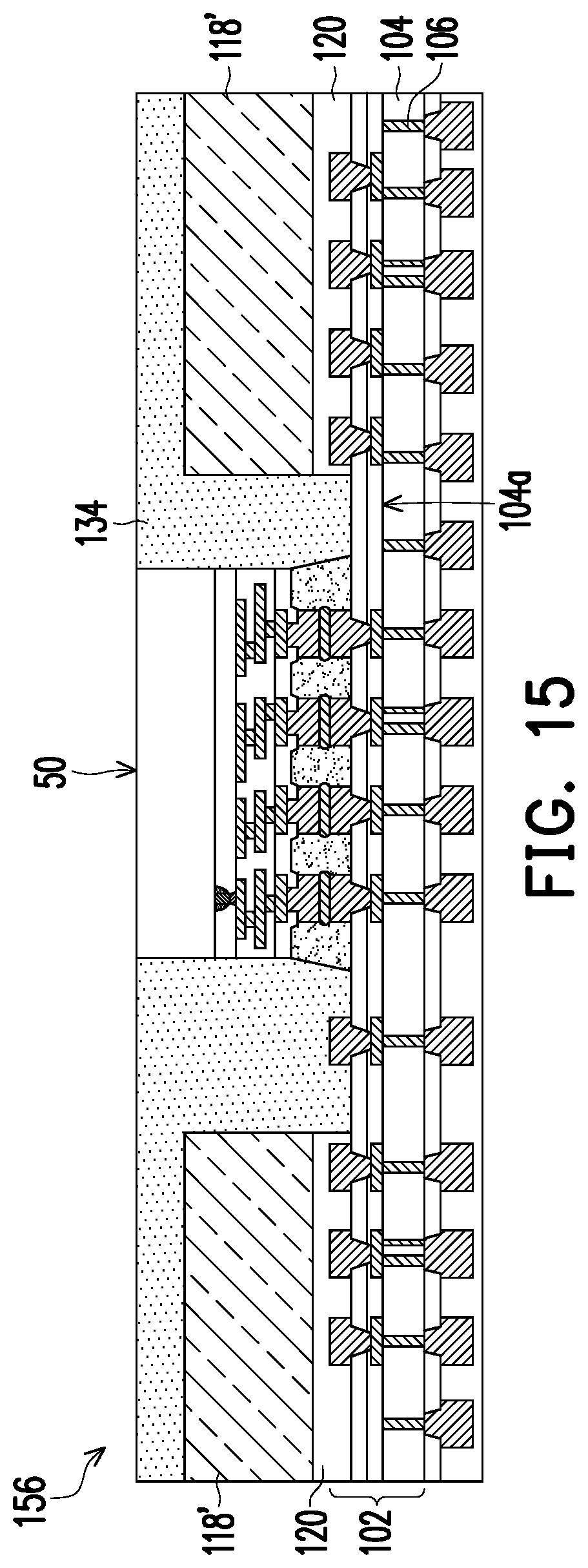Patent US12588549 Figure 15 – Integrated circuit package and method