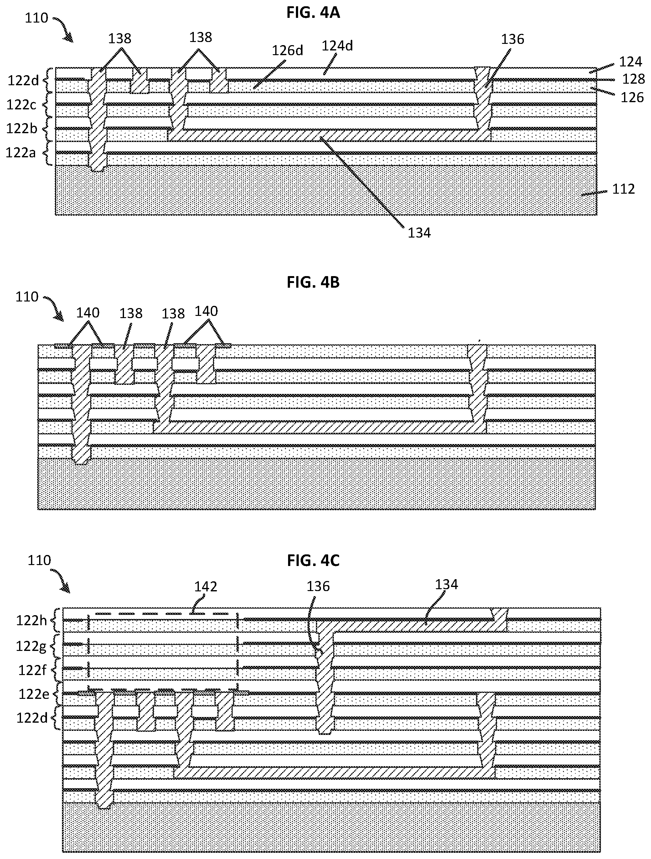 Patent US12588550 Figure 3 – Integrated circuit interconnect with embedded die