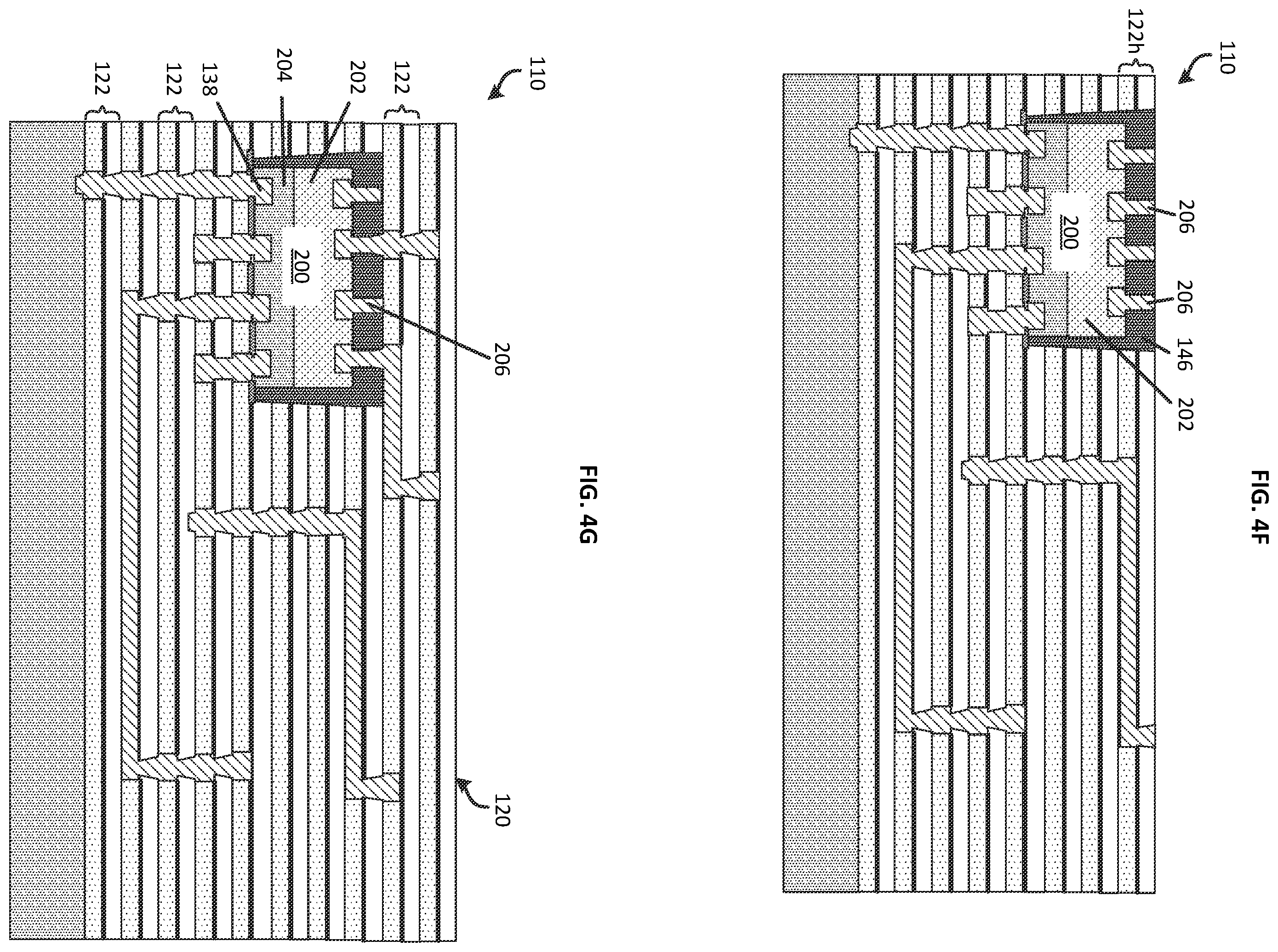 Patent US12588550 Figure 5 – Integrated circuit interconnect with embedded die