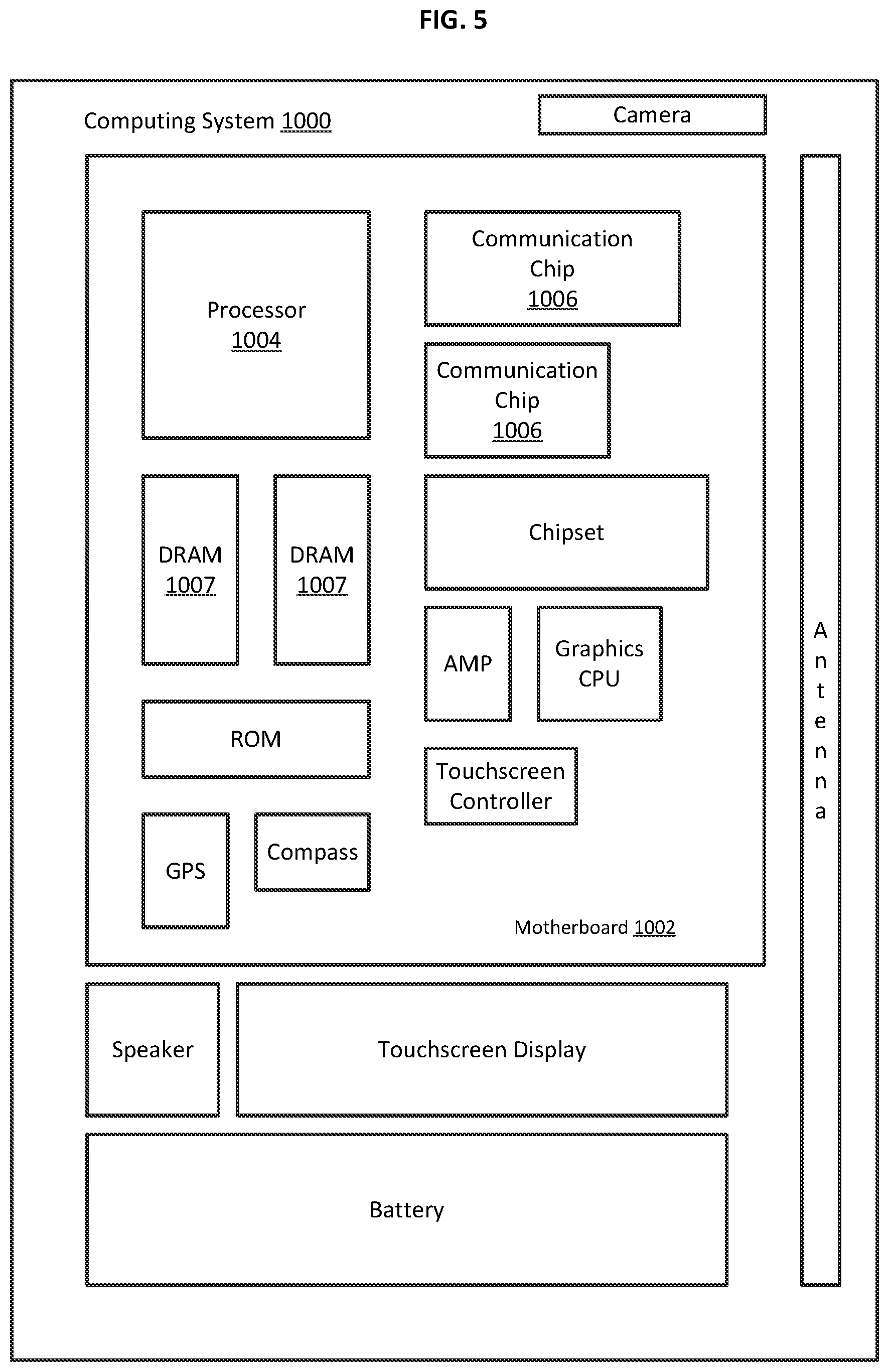 Patent US12588550 Figure 6 – Integrated circuit interconnect with embedded die