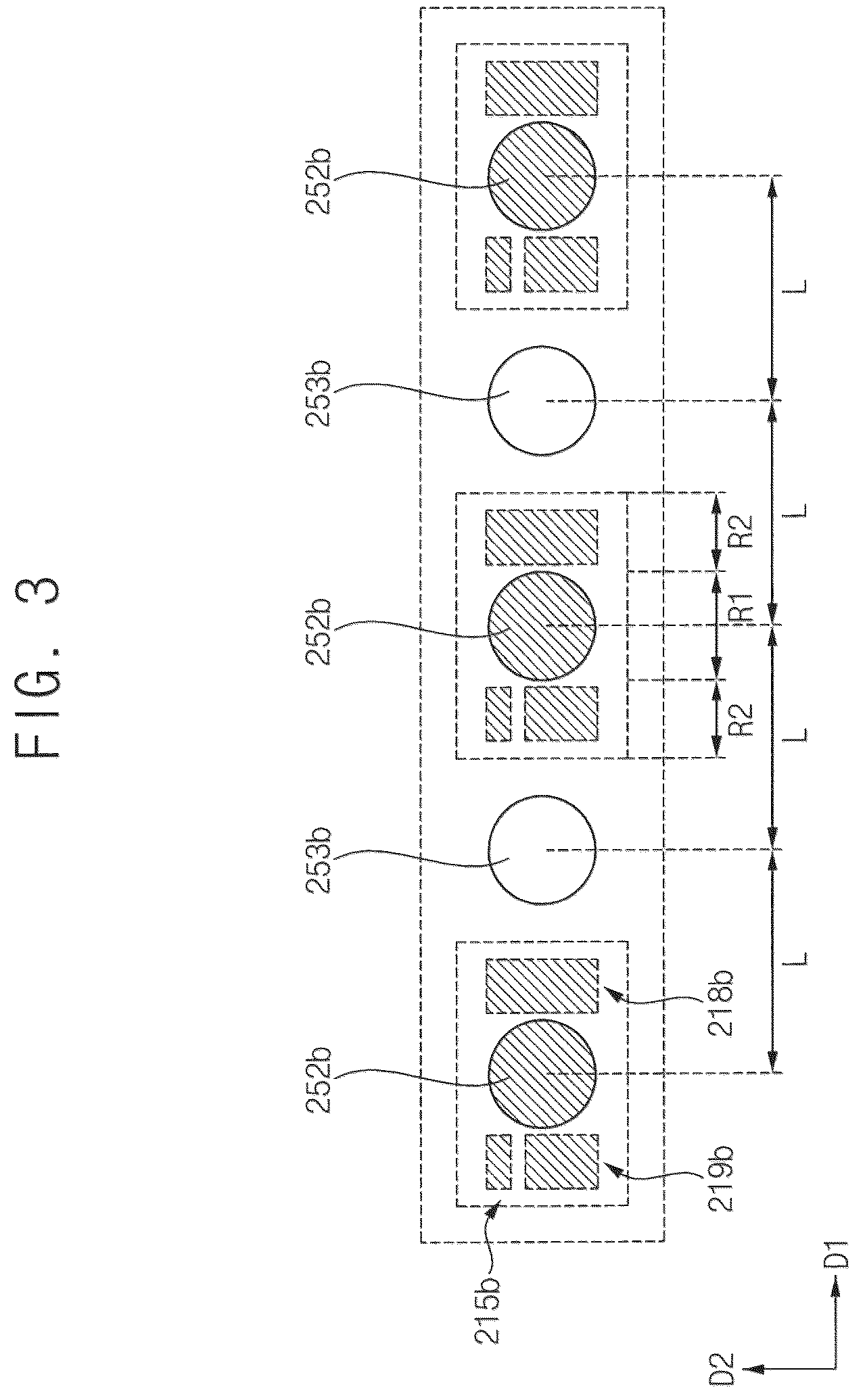Patent US12588551 Figure 3 – Semiconductor package and method of manufacturing the semiconductor package