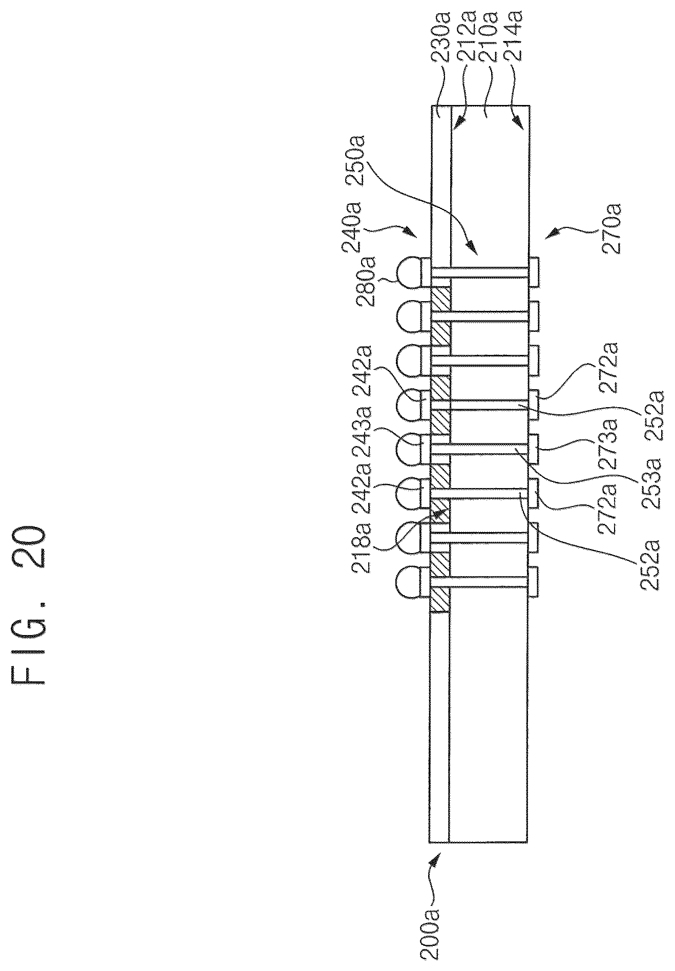 Patent US12588551 Figure 20 – Semiconductor package and method of manufacturing the semiconductor package