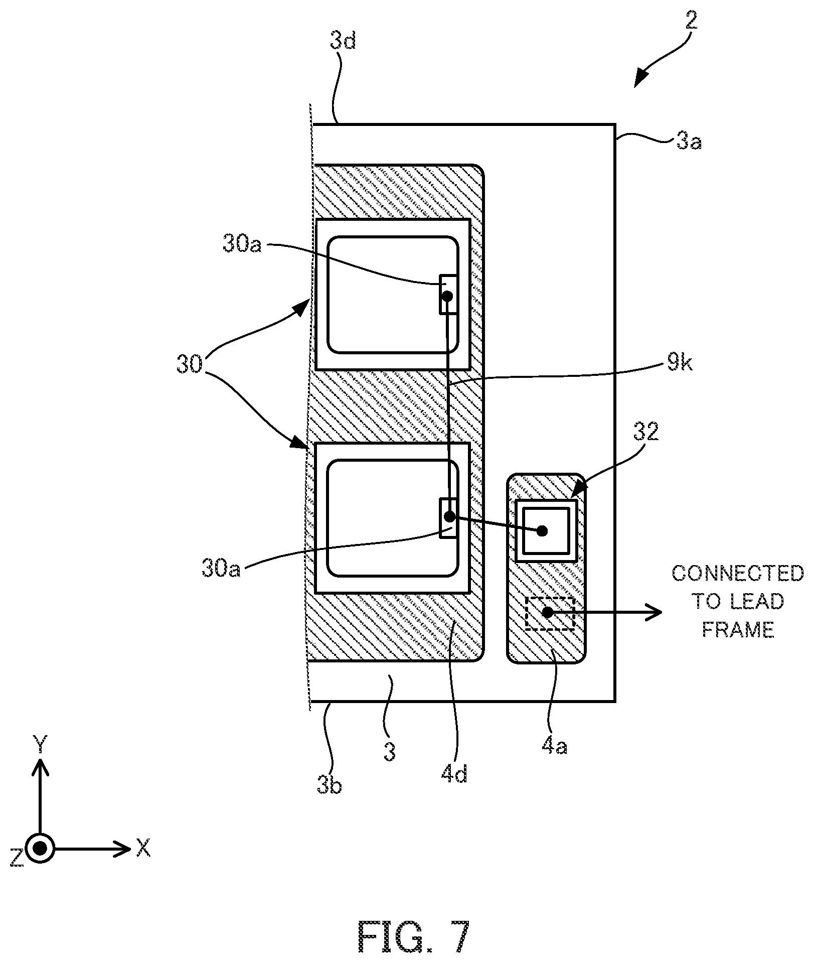 Patent US12588552 Figure 7 – Multi-chip semiconductor switching device