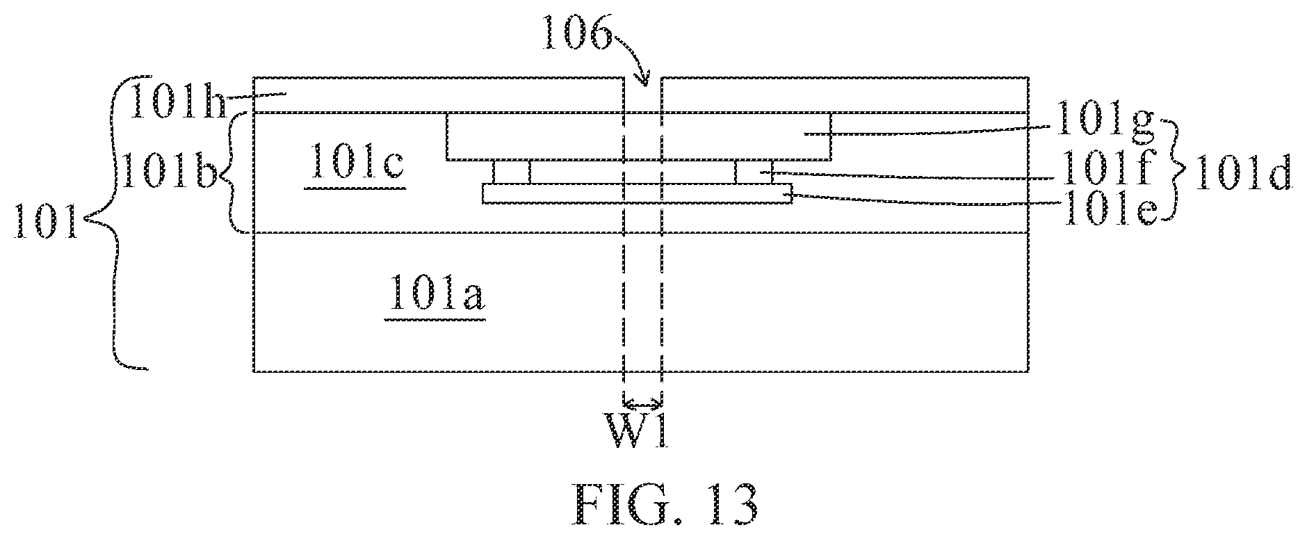 Patent US12588553 Figure 13 – Semiconductor structure having conductive pad with protrusion and manufacturing method thereof