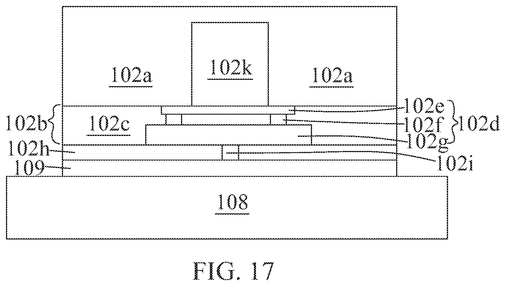 Patent US12588553 Figure 17 – Semiconductor structure having conductive pad with protrusion and manufacturing method thereof