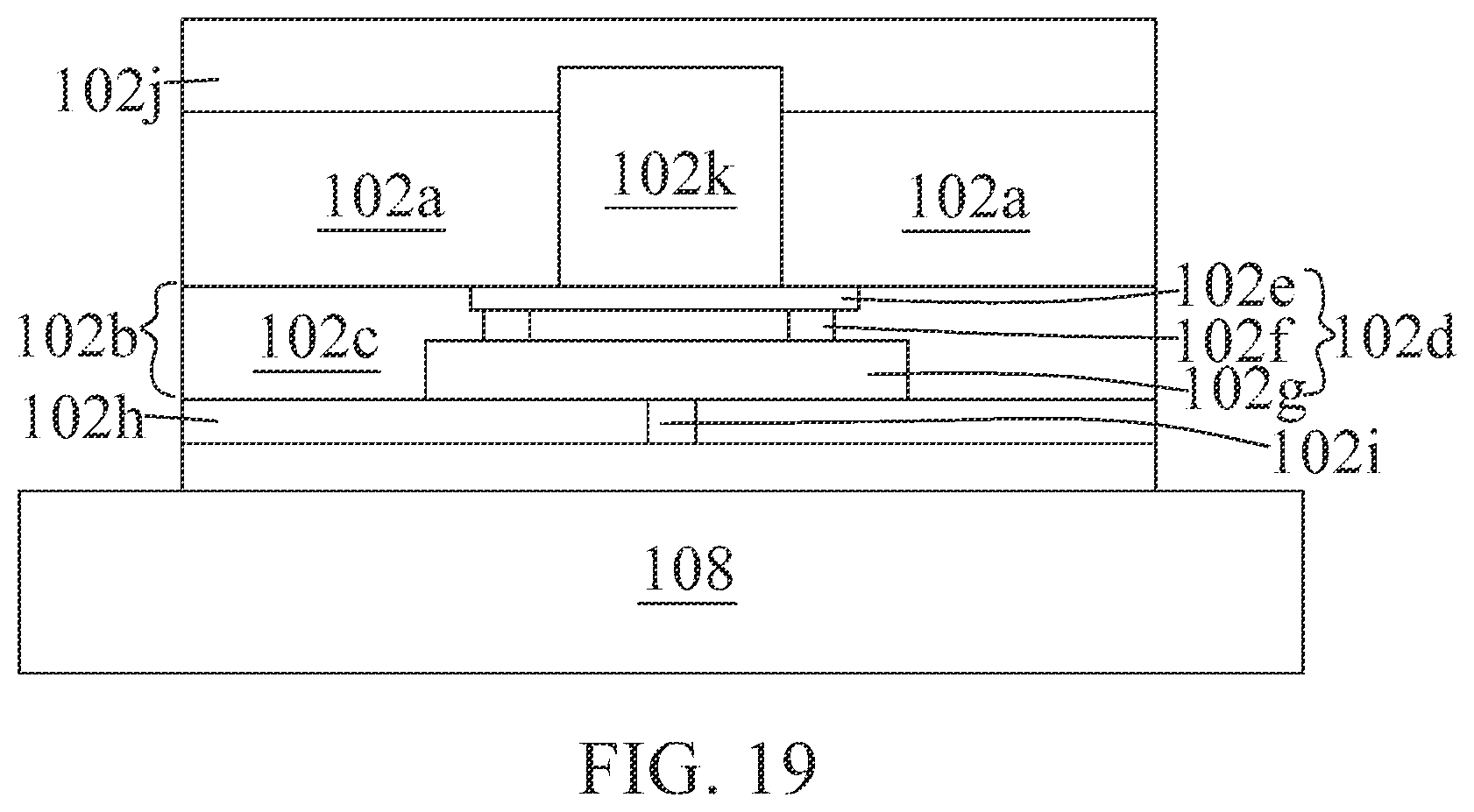 Patent US12588553 Figure 19 – Semiconductor structure having conductive pad with protrusion and manufacturing method thereof