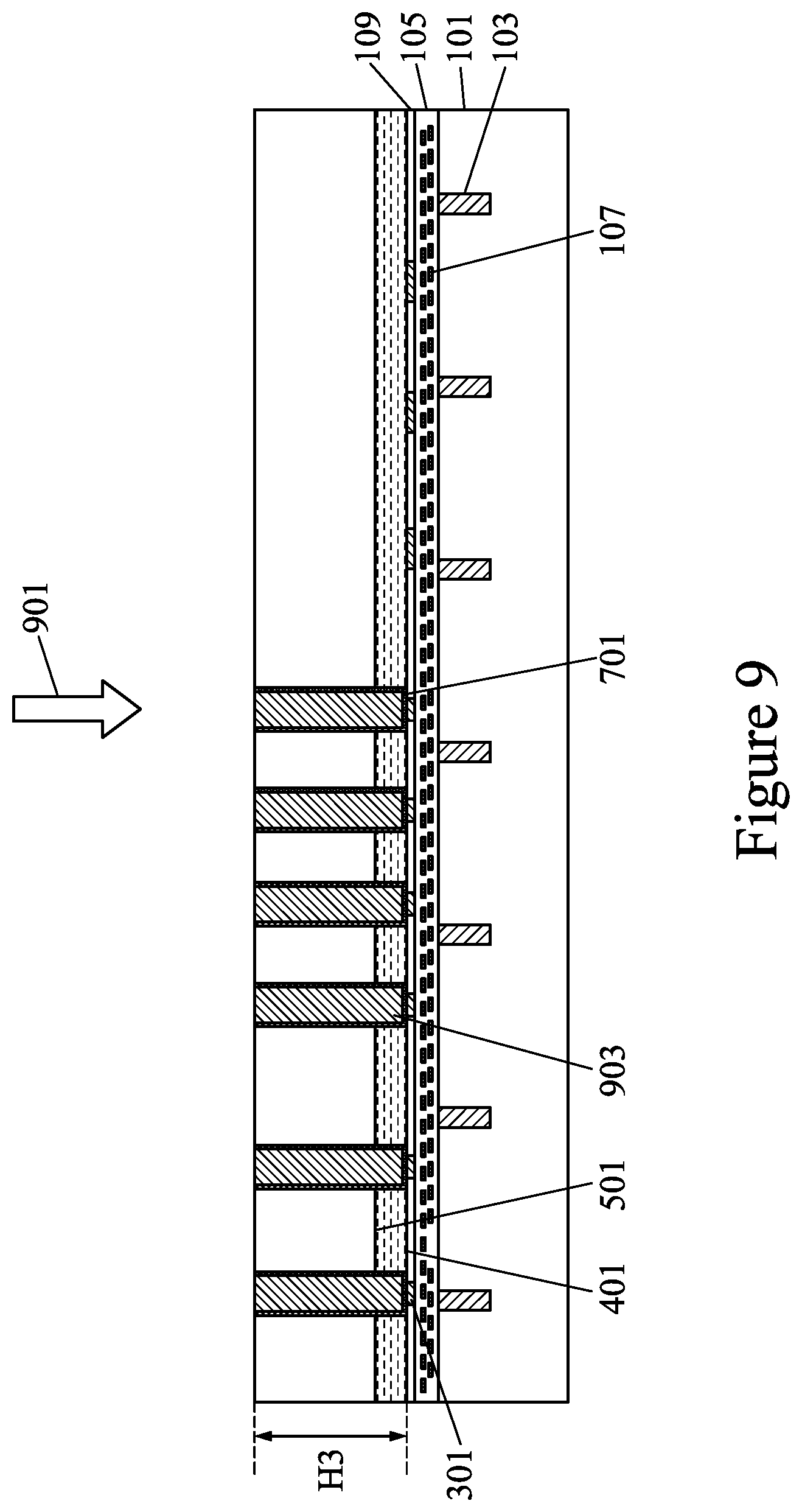 Patent US12588554 Figure 7 – Semiconductor device and method forming same