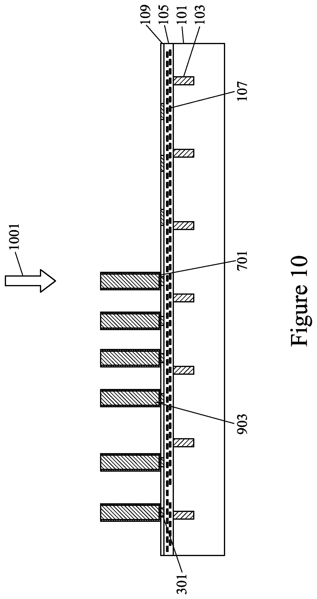 Patent US12588554 Figure 8 – Semiconductor device and method forming same