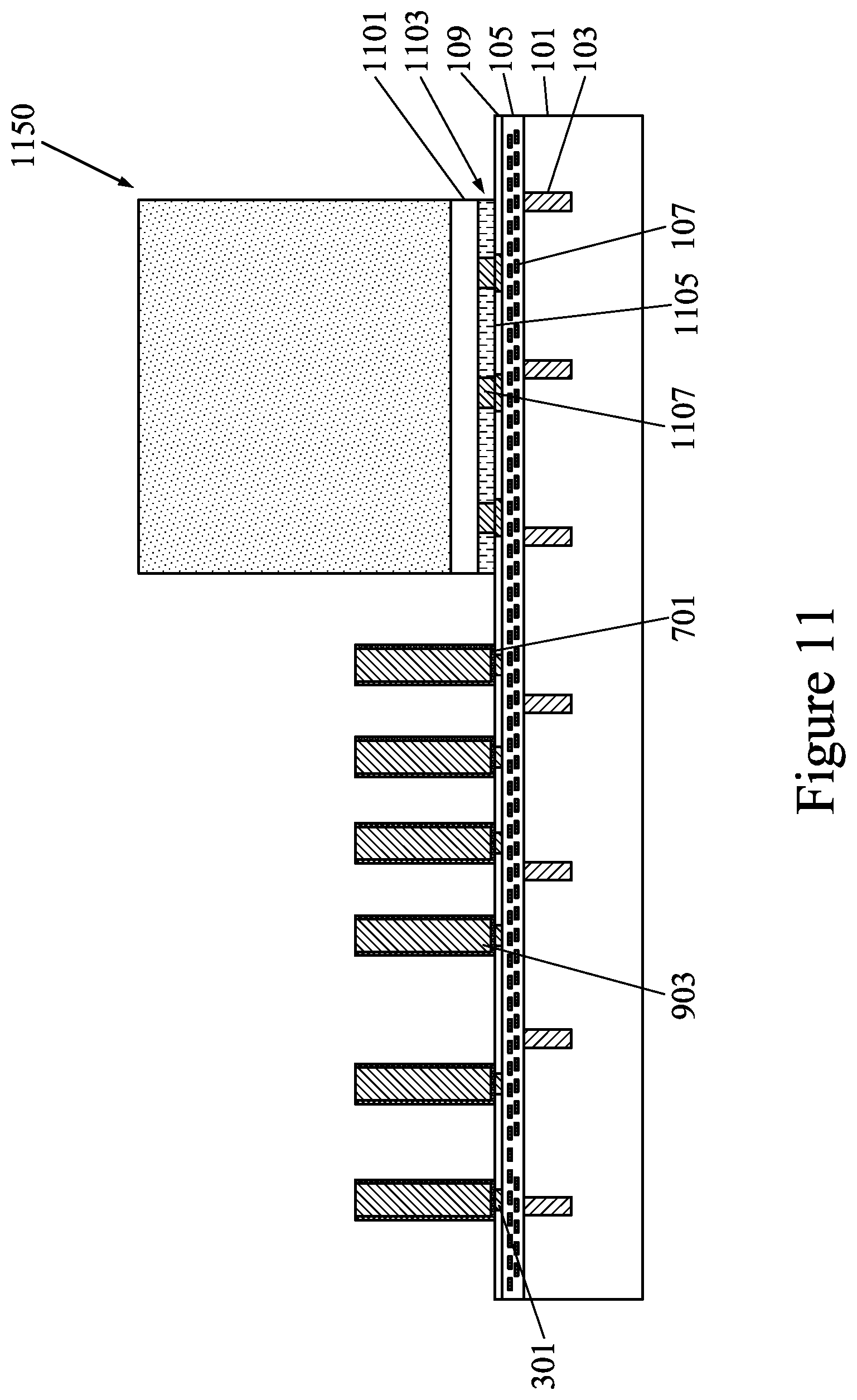 Patent US12588554 Figure 9 – Semiconductor device and method forming same