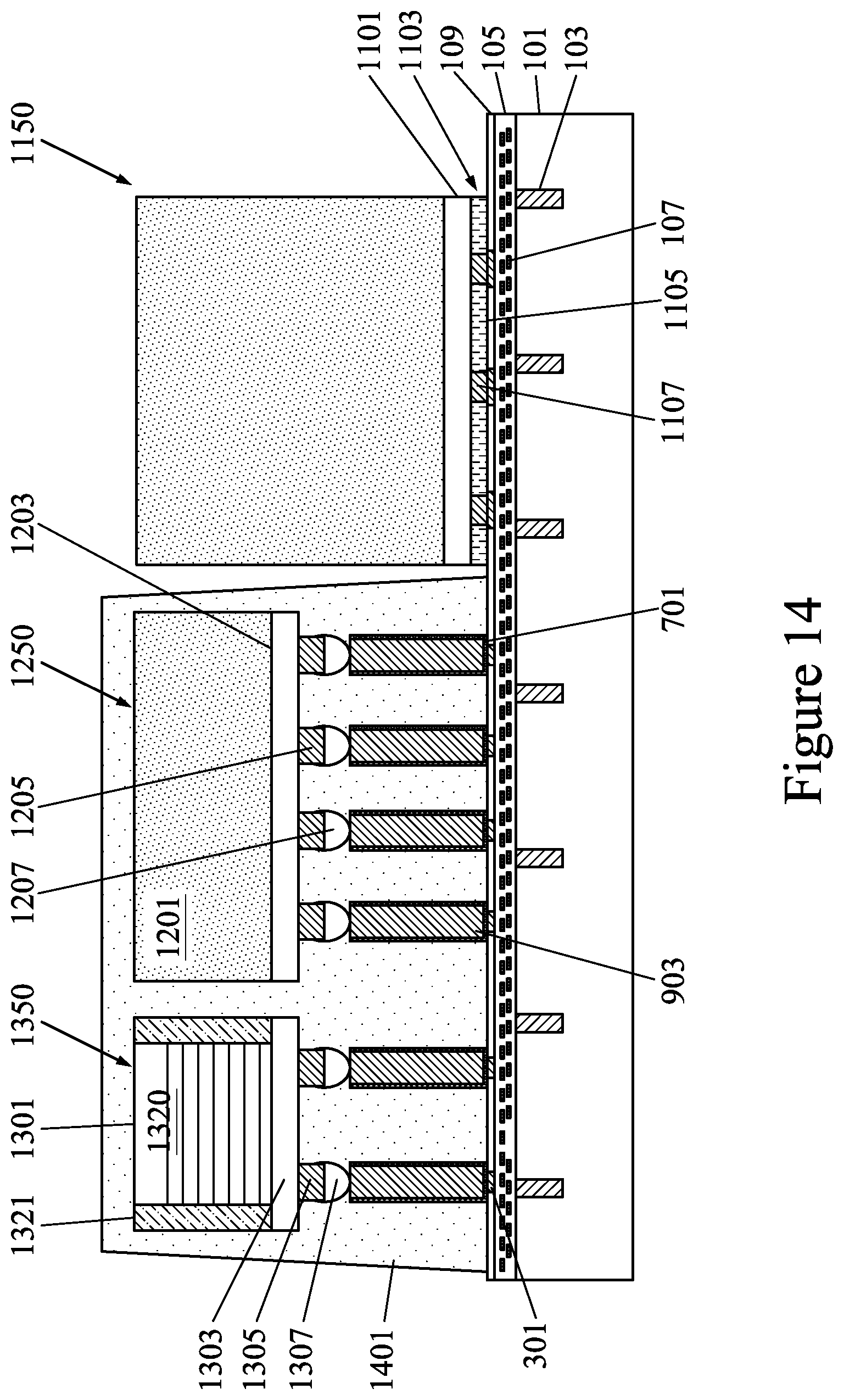 Patent US12588554 Figure 12 – Semiconductor device and method forming same
