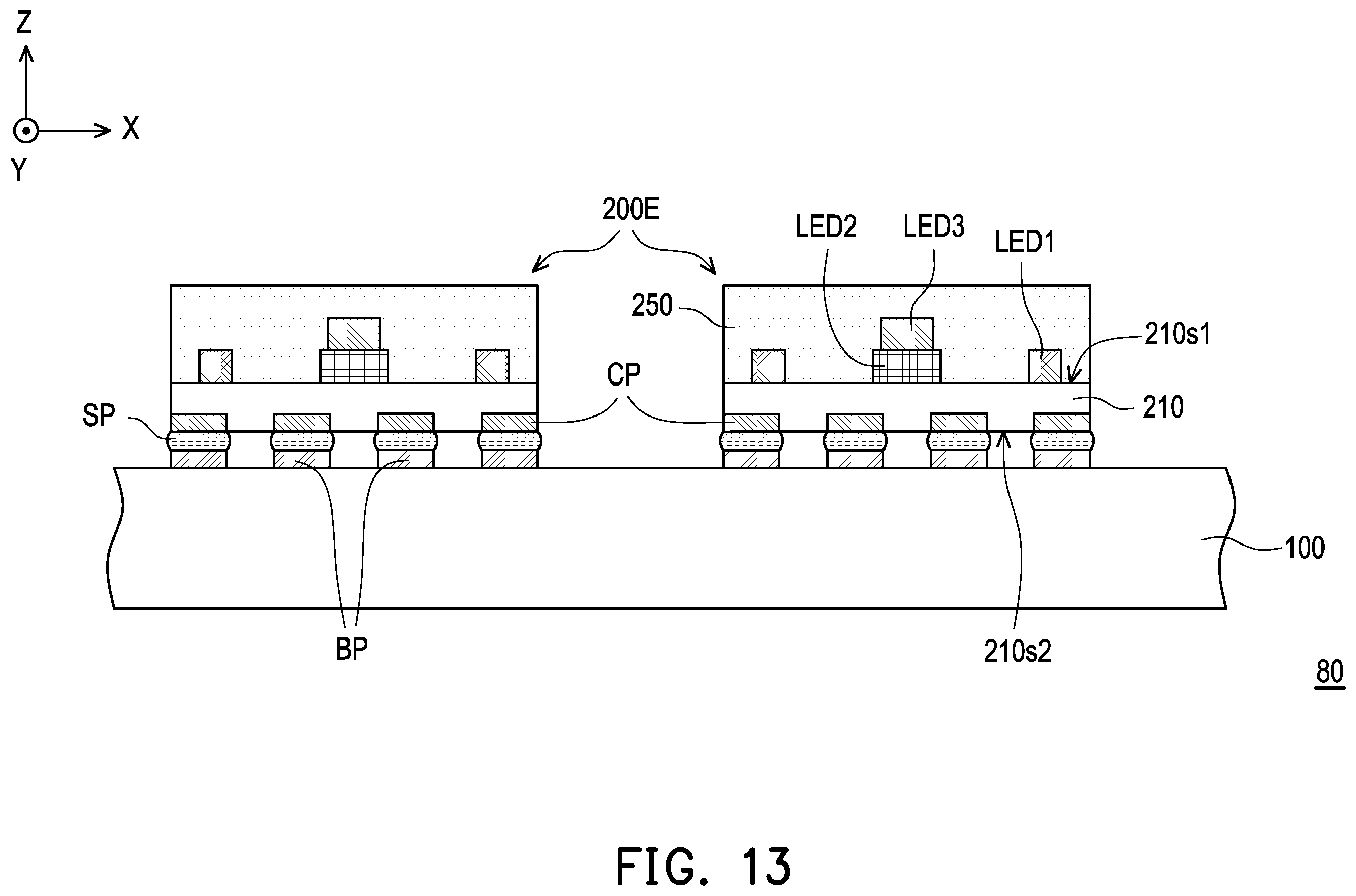 Patent US12588556 Figure 13 – Display apparatus
