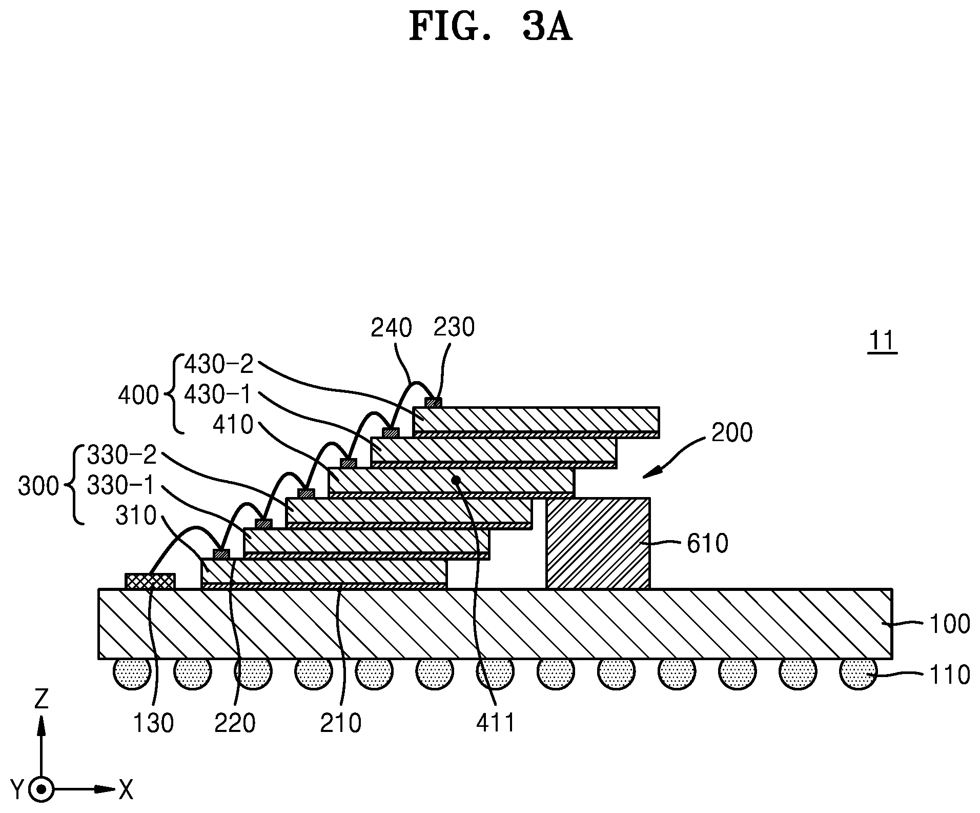 Patent US12588562 Figure 5 – Semiconductor package