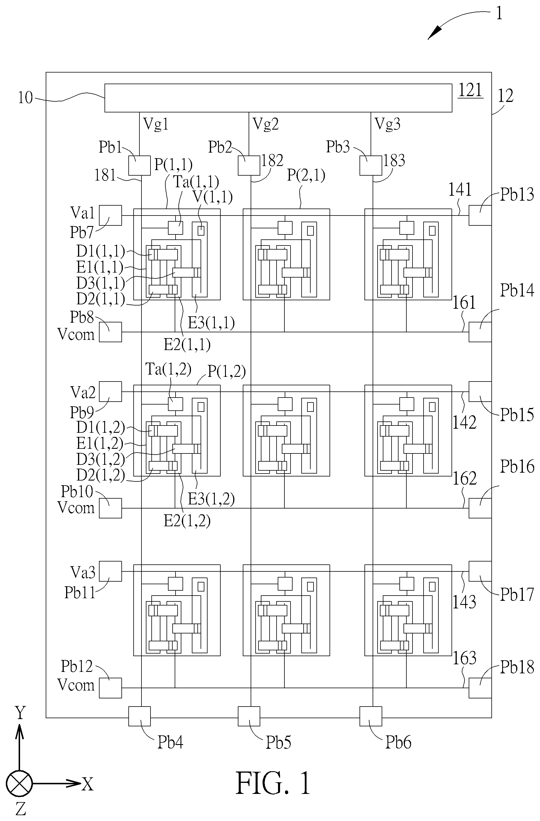 Patent US12588563 Figure 1 – Electronic device and fabrication method thereof