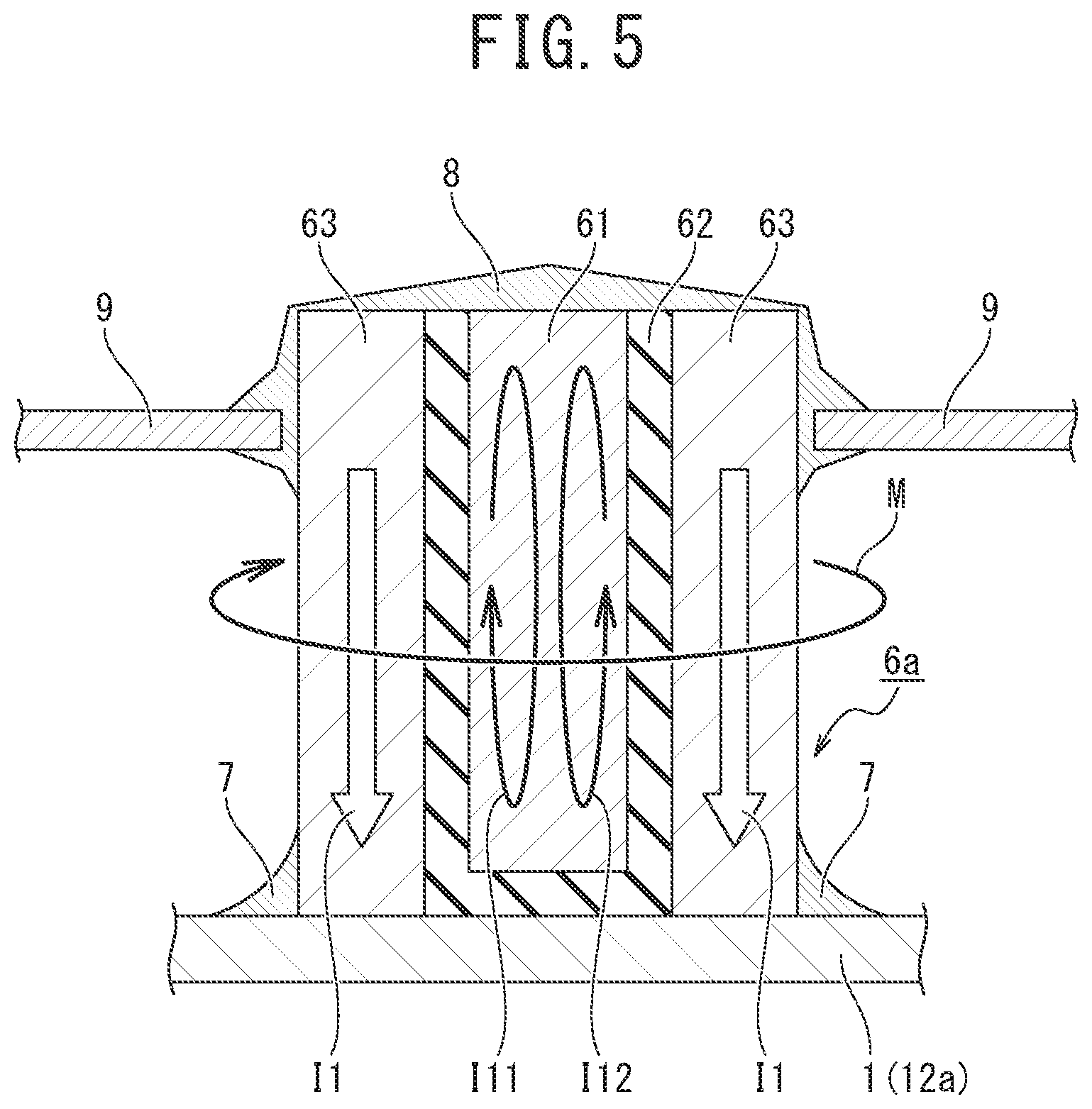 Patent US12588564 Figure 5 – Semiconductor device