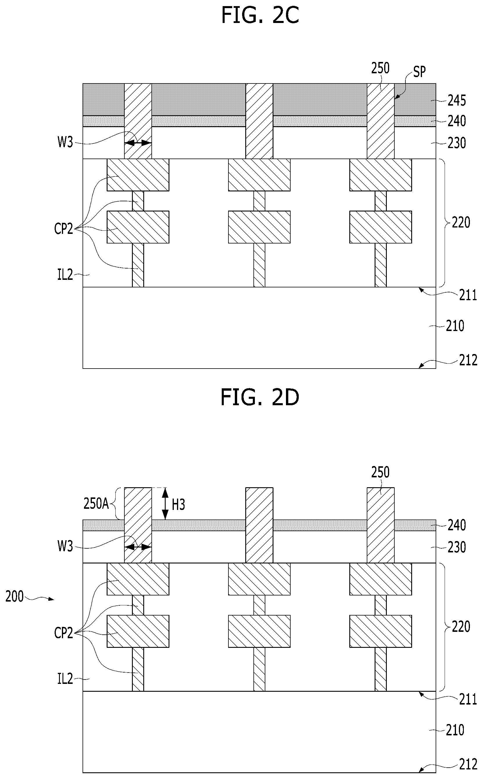 Patent US12588565 Figure 4 – Semiconductor device including bonding pads and method for fabricating the same