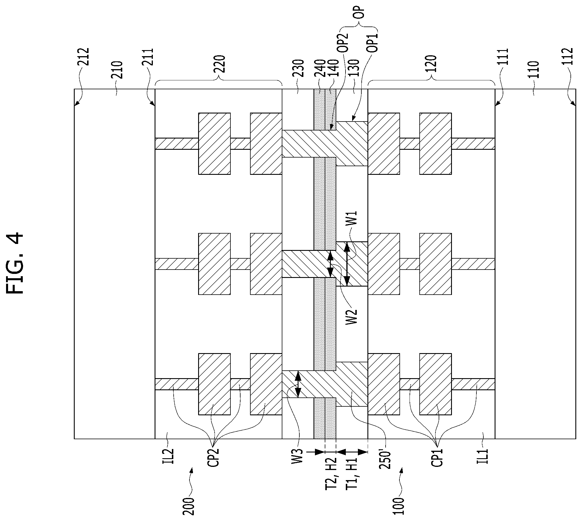 Patent US12588565 Figure 6 – Semiconductor device including bonding pads and method for fabricating the same