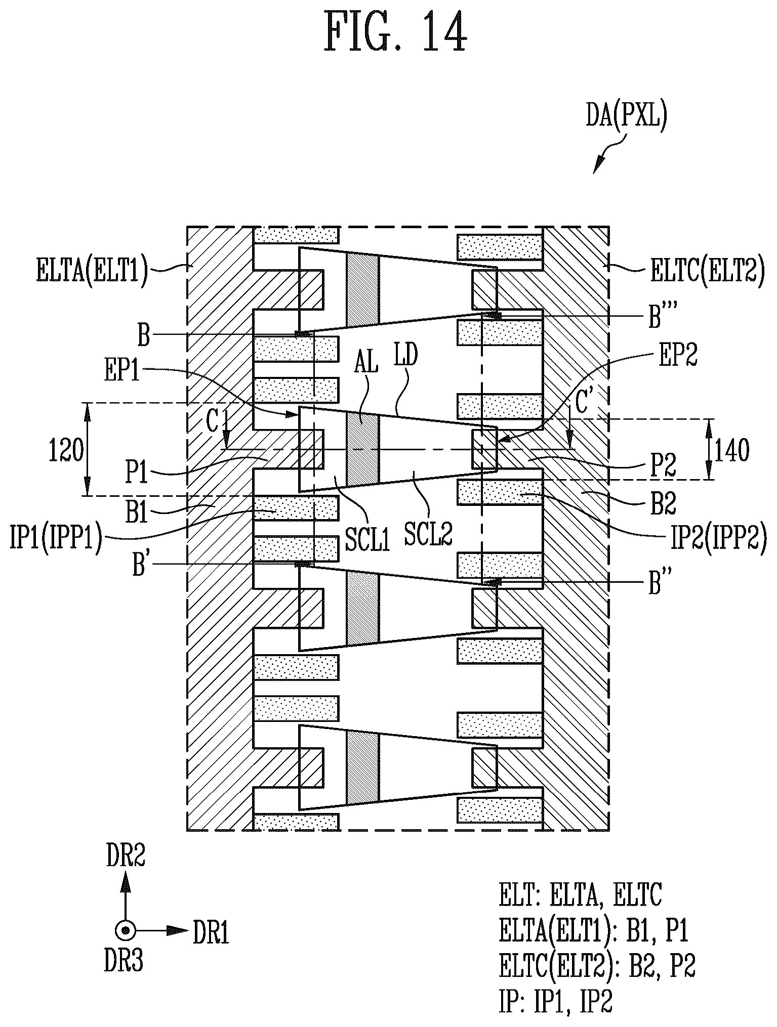 Patent US12588566 Figure 11 – Display device and manufacturing method thereof
