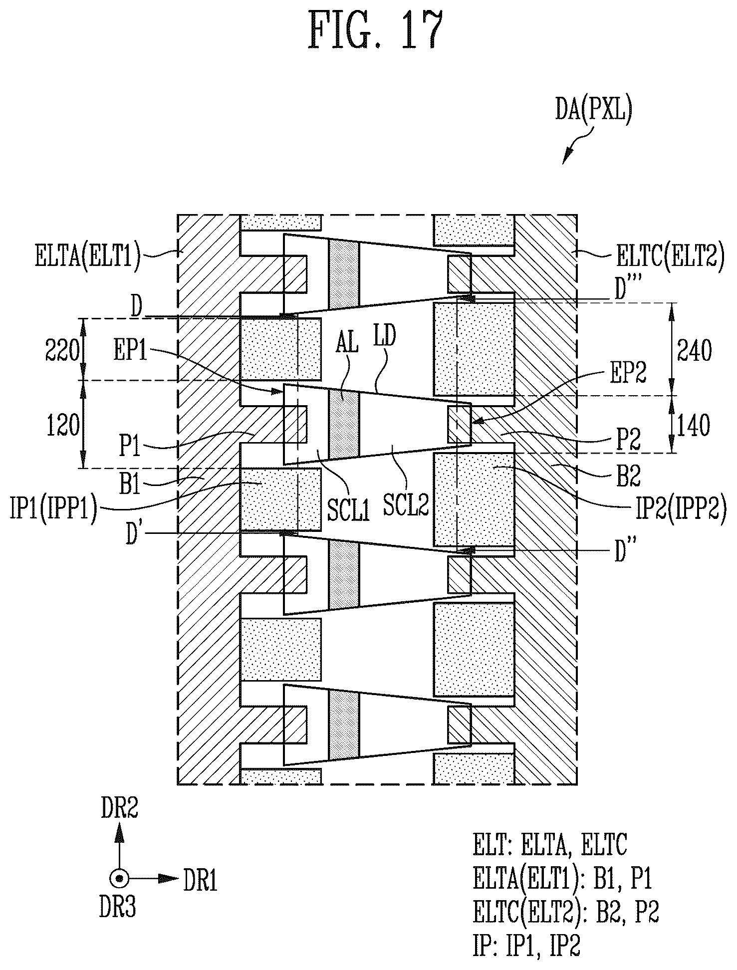 Patent US12588566 Figure 14 – Display device and manufacturing method thereof