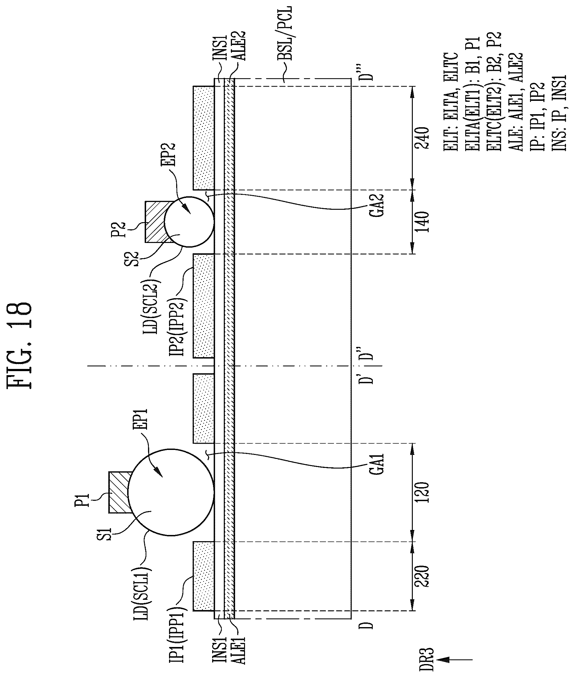 Patent US12588566 Figure 15 – Display device and manufacturing method thereof