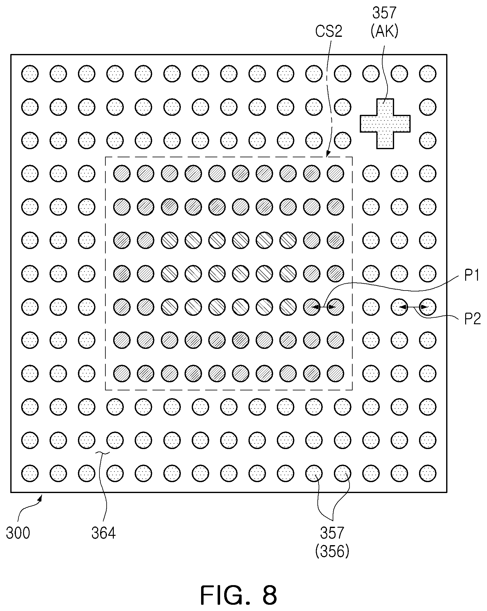 Patent US12588567 Figure 6 – Semiconductor package