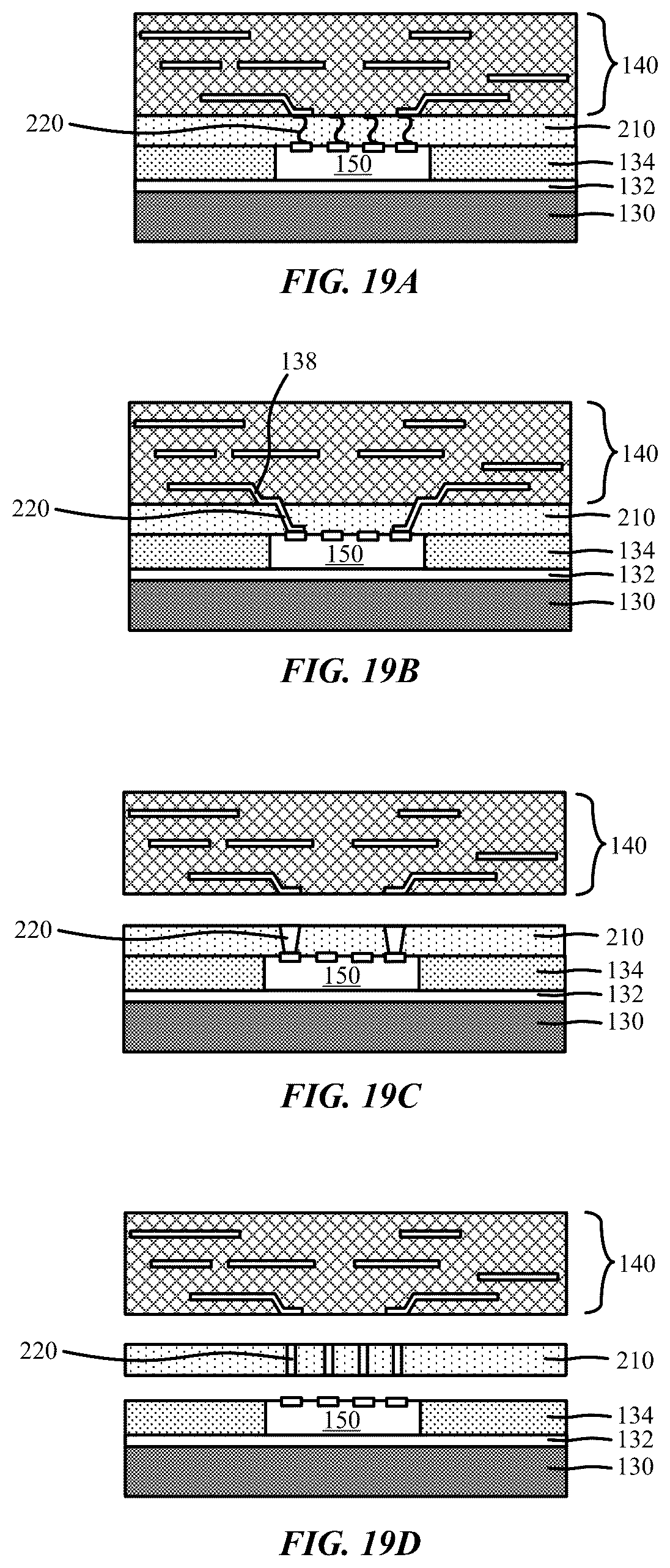 Patent US12588569 Figure 14 – Buried seam with kirigami pattern for 3D micro LED display