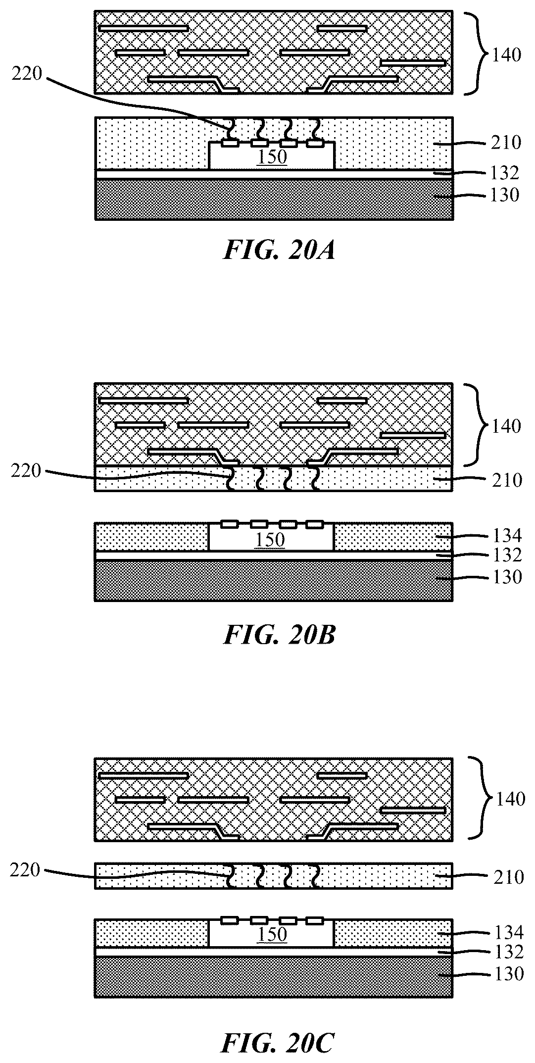 Patent US12588569 Figure 15 – Buried seam with kirigami pattern for 3D micro LED display