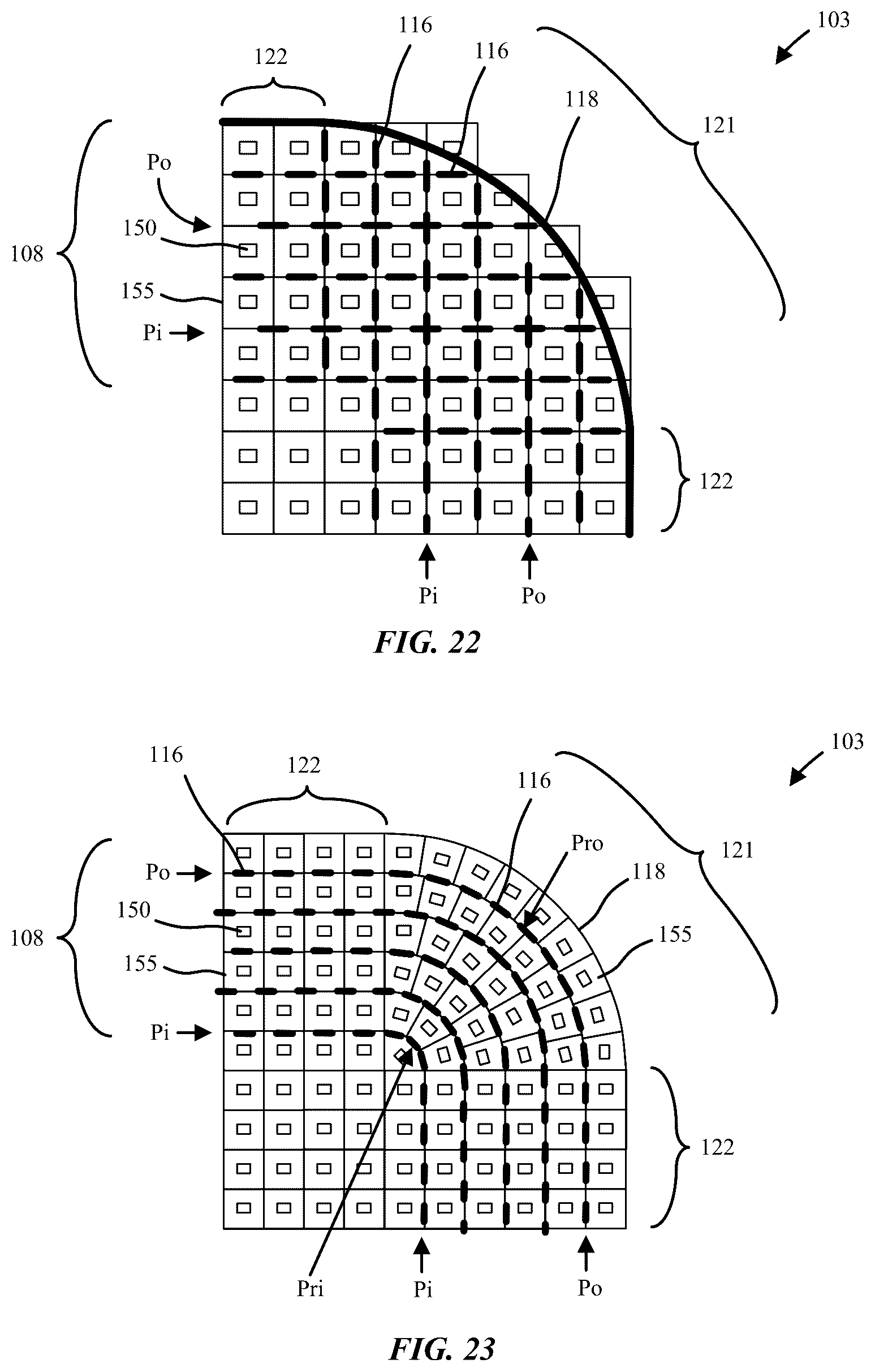 Patent US12588569 Figure 17 – Buried seam with kirigami pattern for 3D micro LED display