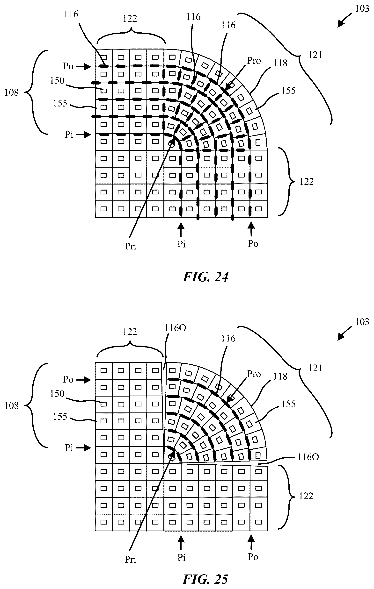 Patent US12588569 Figure 18 – Buried seam with kirigami pattern for 3D micro LED display