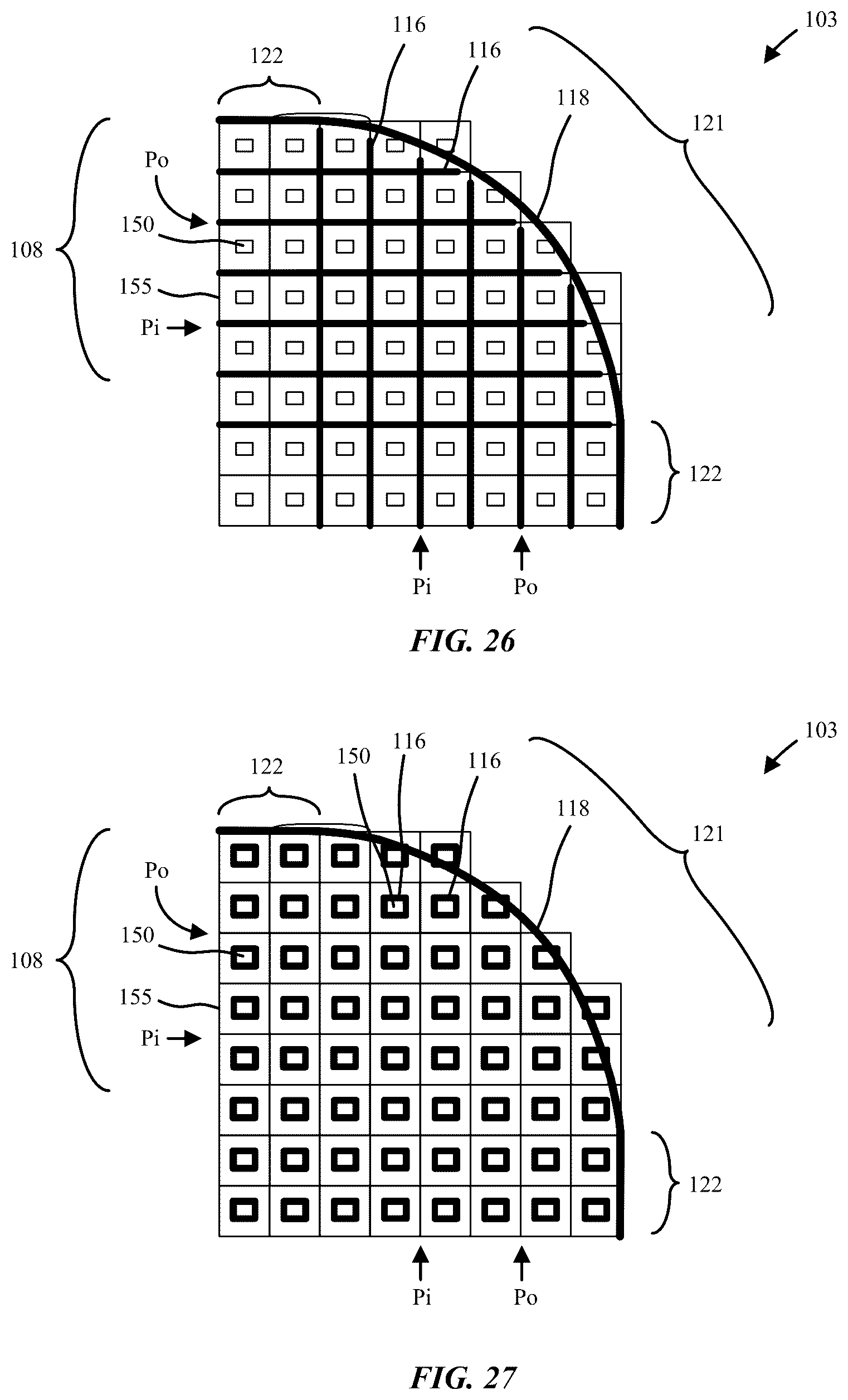 Patent US12588569 Figure 19 – Buried seam with kirigami pattern for 3D micro LED display