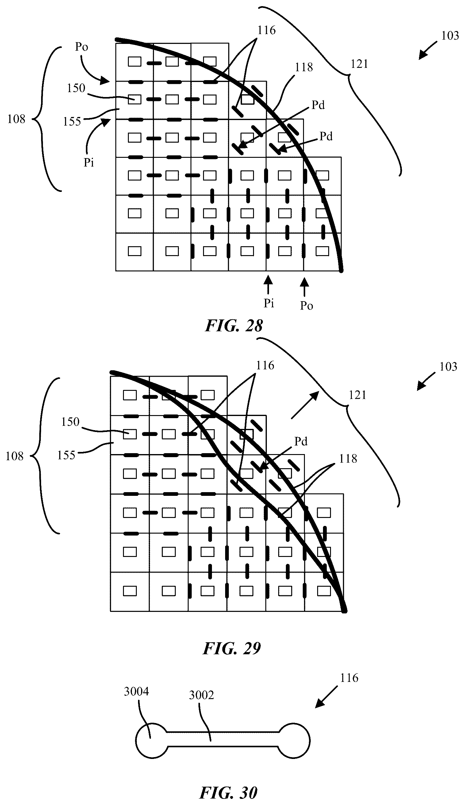Patent US12588569 Figure 20 – Buried seam with kirigami pattern for 3D micro LED display