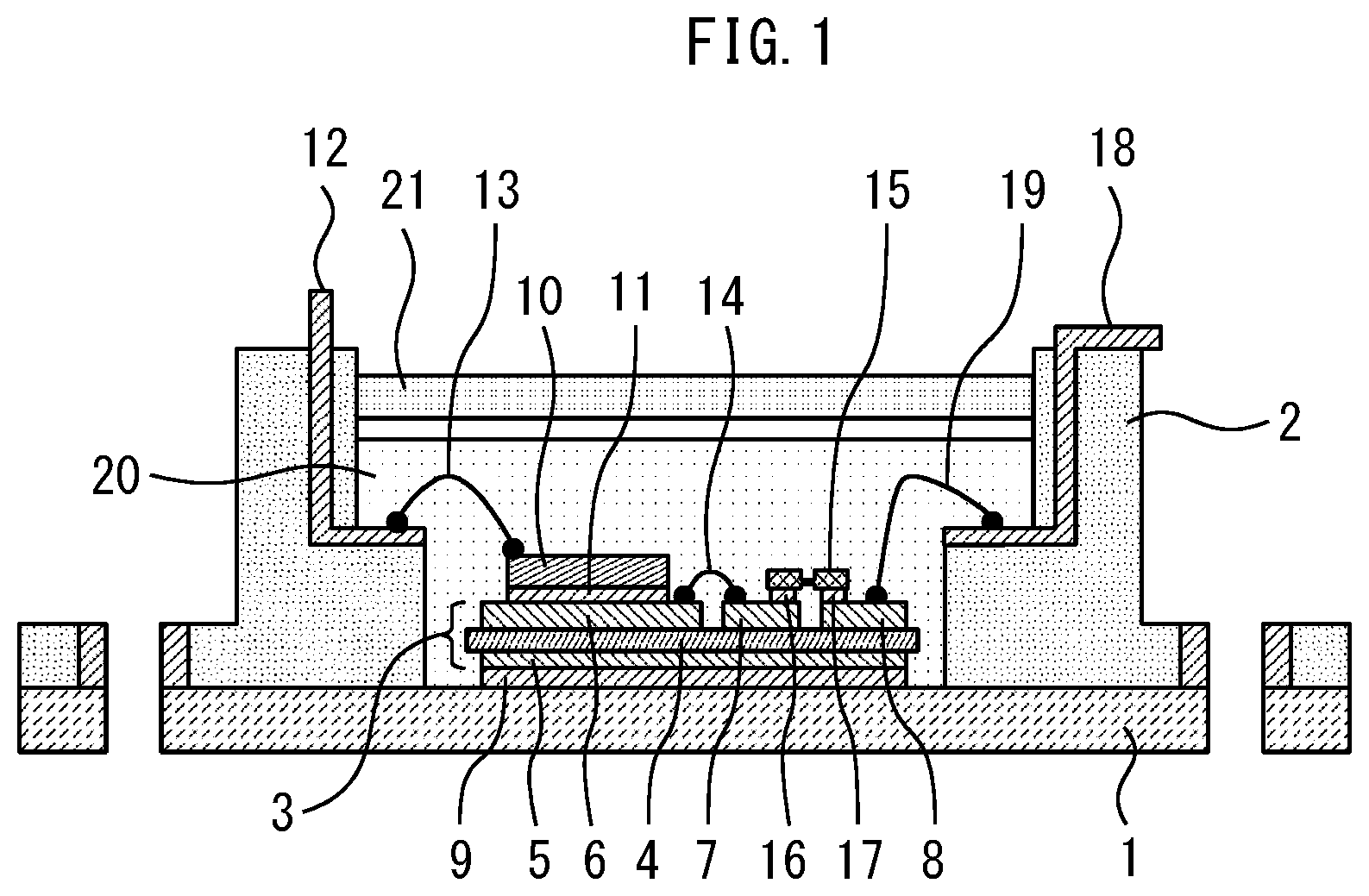 Patent US12588571 Figure 1 – Semiconductor device