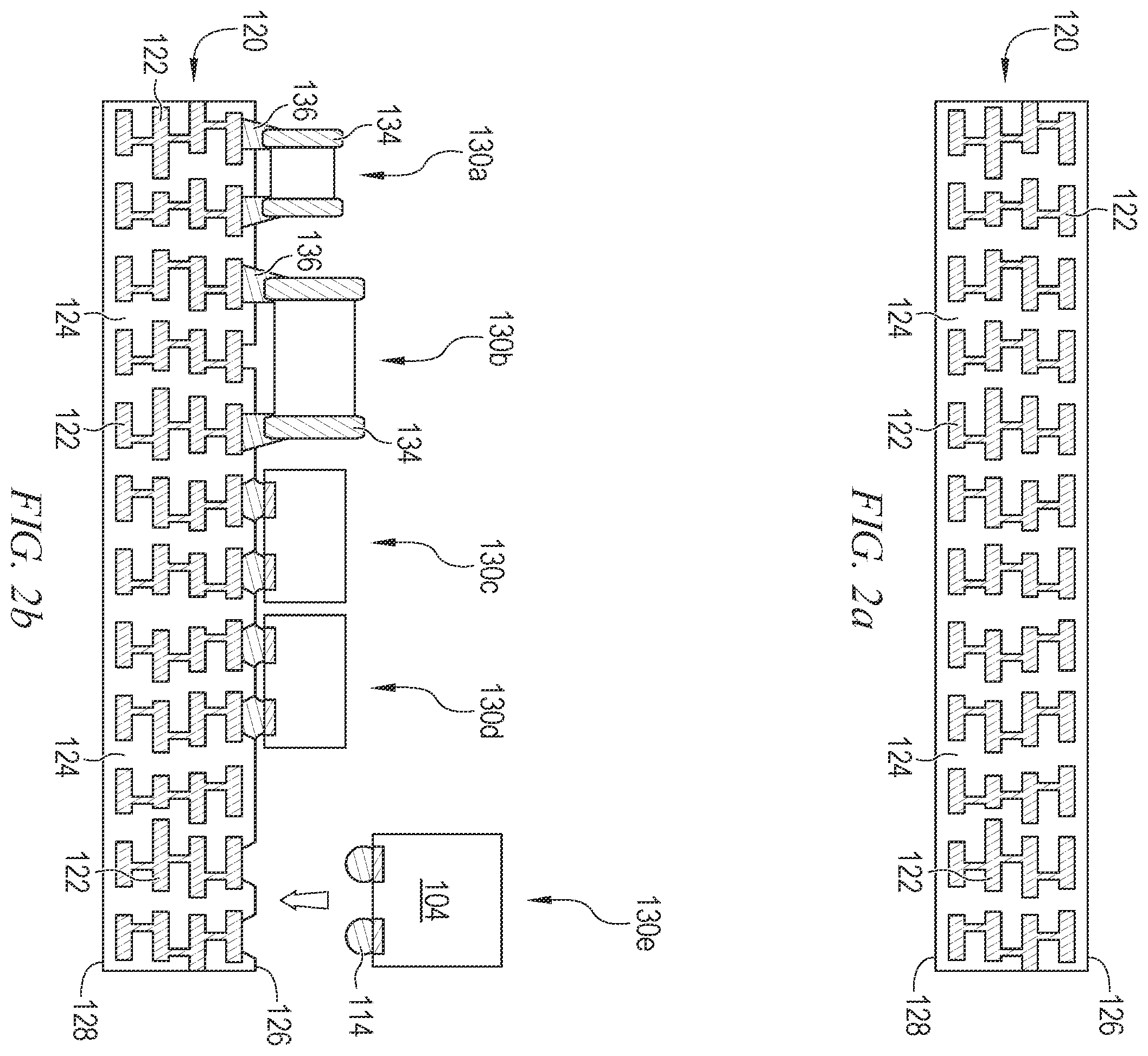 Patent US12588572 Figure 2 – Semiconductor device and method of forming fine pitch conductive posts with graphene-coated cores